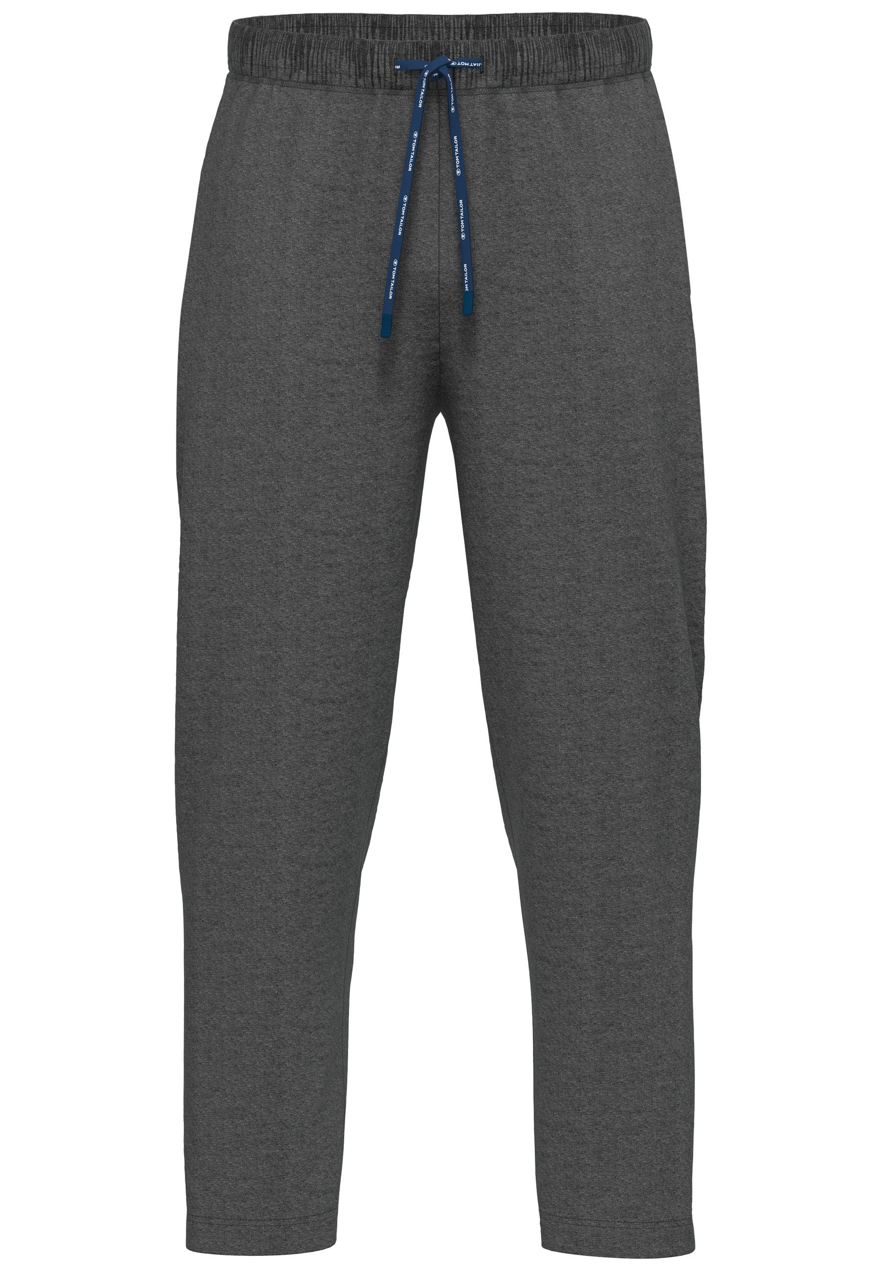Tom Tailor Pyjamabroek Tennessee met elastiek en bindband, katoenmix