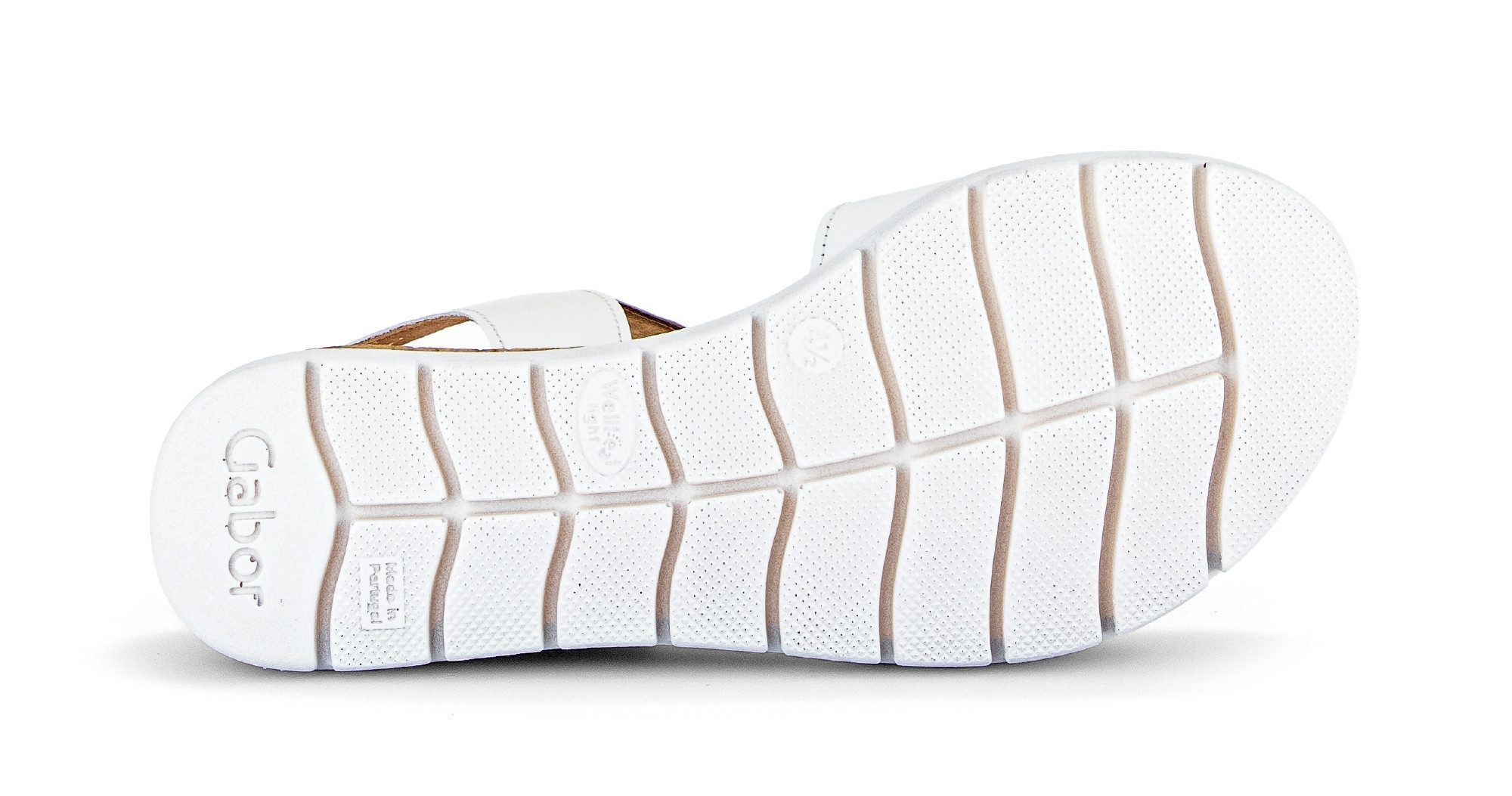 Gabor Sandaaltjes Genua sleehak, zomerschoen, sandalen met klittenbandsluitingen, breedte g
