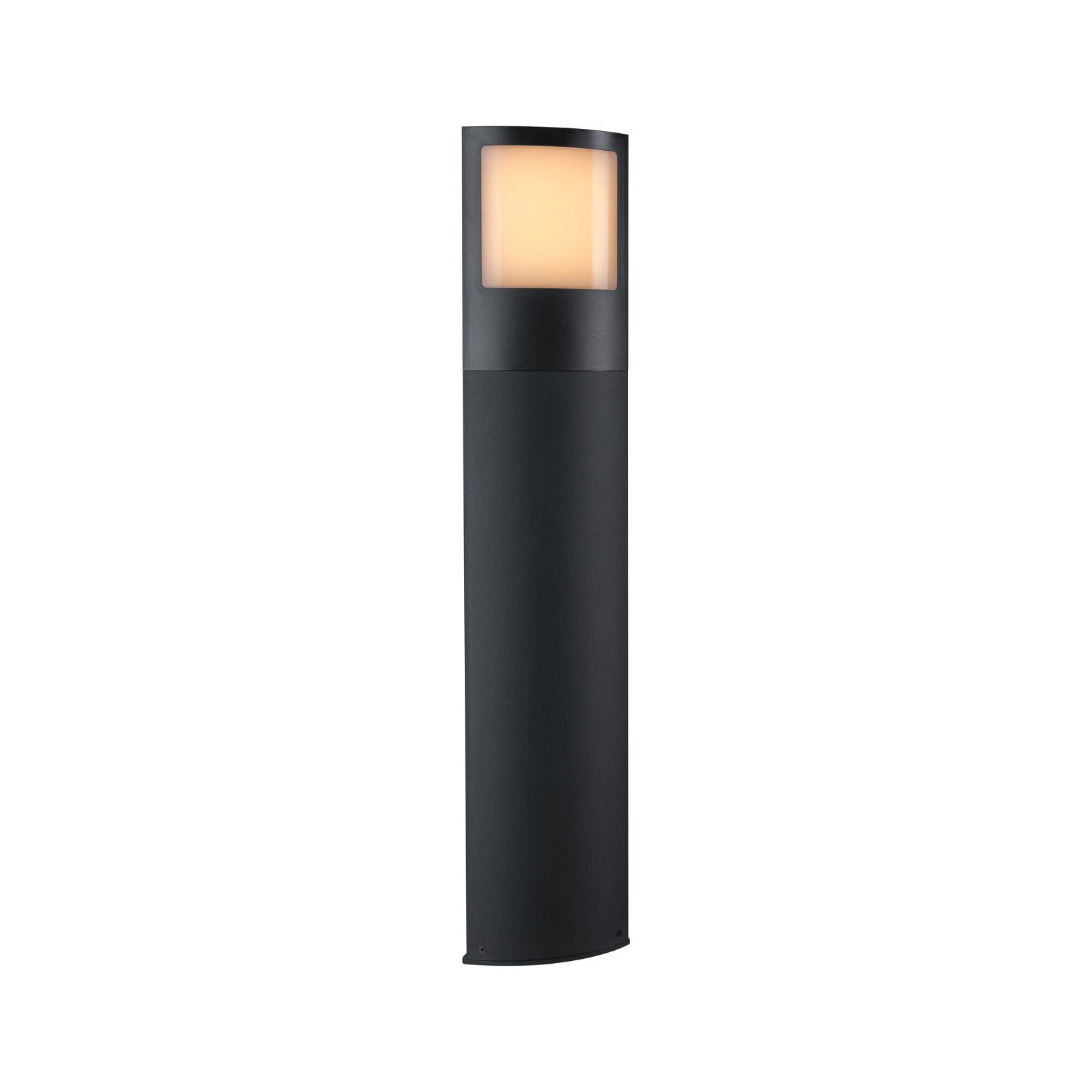 Paulmann Led-bolderlamp Padea IP44 847mm 8,5W 700lm 230V Antraciet Kunststof Smart Home Zigbee 3.0 schemerschakelaar insectvriendelijk (1 stuk)