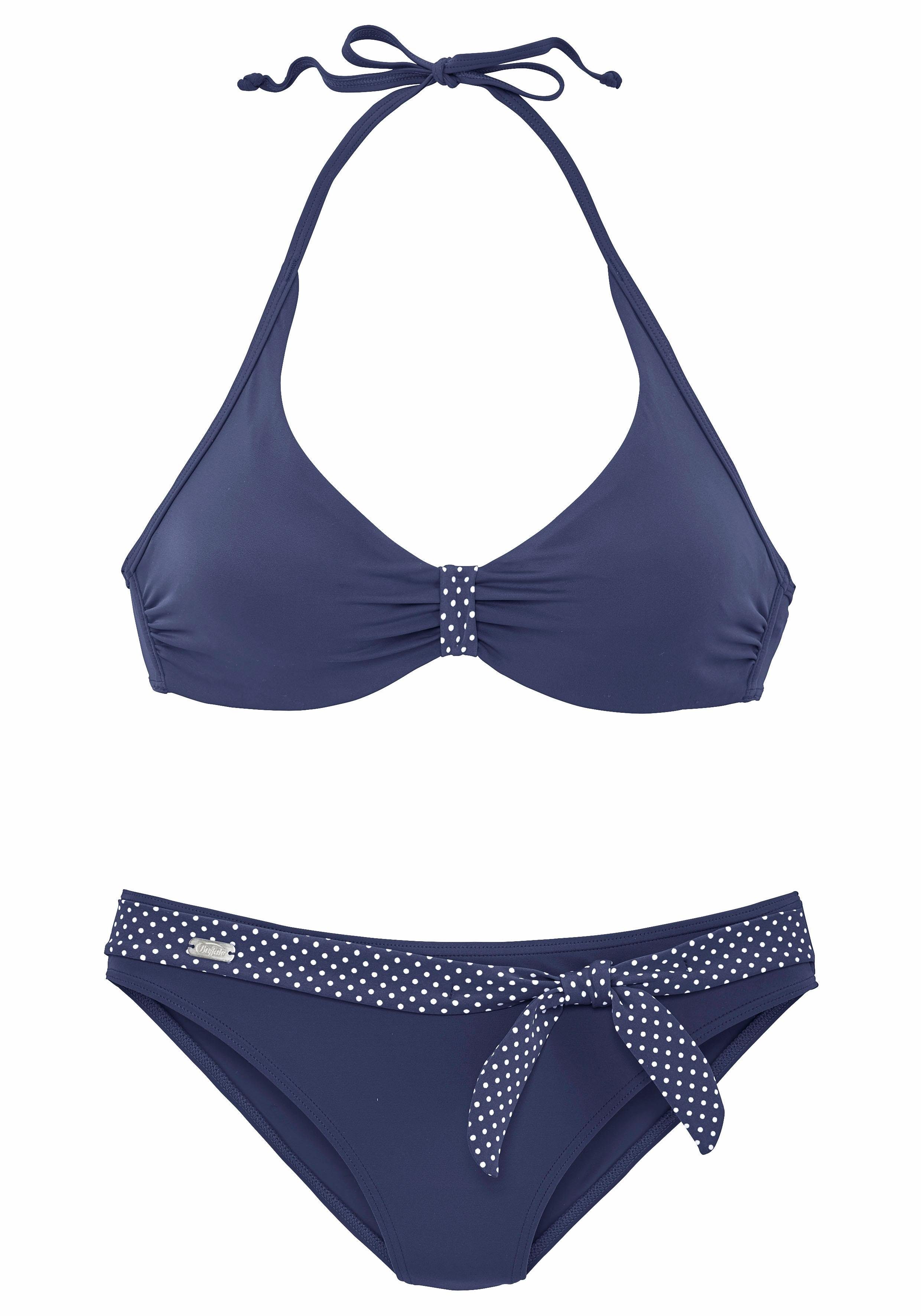 Buffalo Beugelbikini met leuke contrastdetails