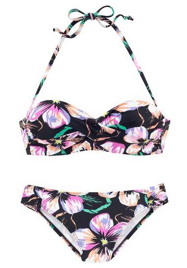 S.OLIVER RED LABEL beachwear beugelbikini in bandeaumodel (2-delig) S.OLIVER RED LABEL beachwear beugelbikini in bandeaumodel (2-delig)