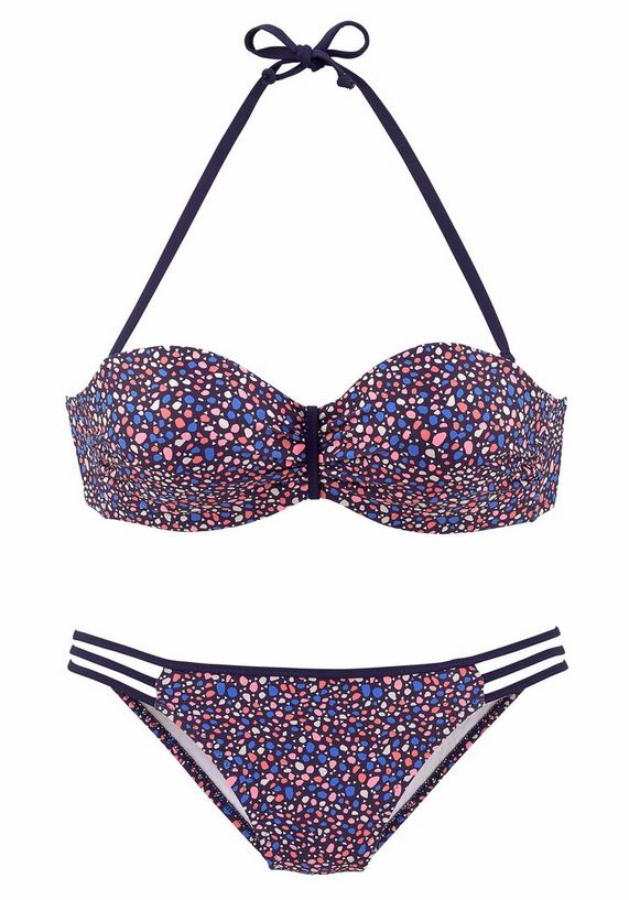 S.OLIVER RED LABEL beachwear beugelbikini in bandeaumodel (2-delig) S.OLIVER RED LABEL beachwear beugelbikini in bandeaumodel (2-delig)