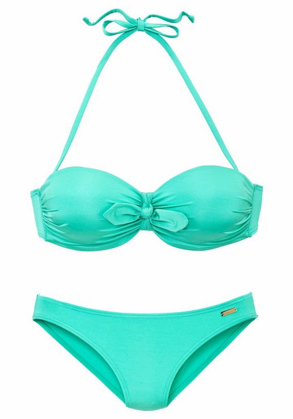 LASCANA beugelbikini in bandeaumodel LASCANA beugelbikini in bandeaumodel