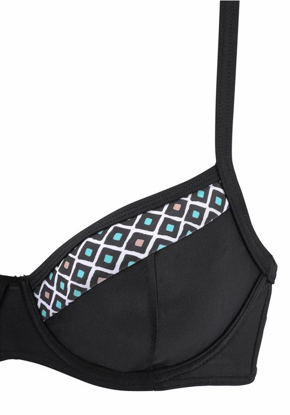 LASCANA bikinitop met beugels »Ruit« LASCANA bikinitop met beugels »Ruit«
