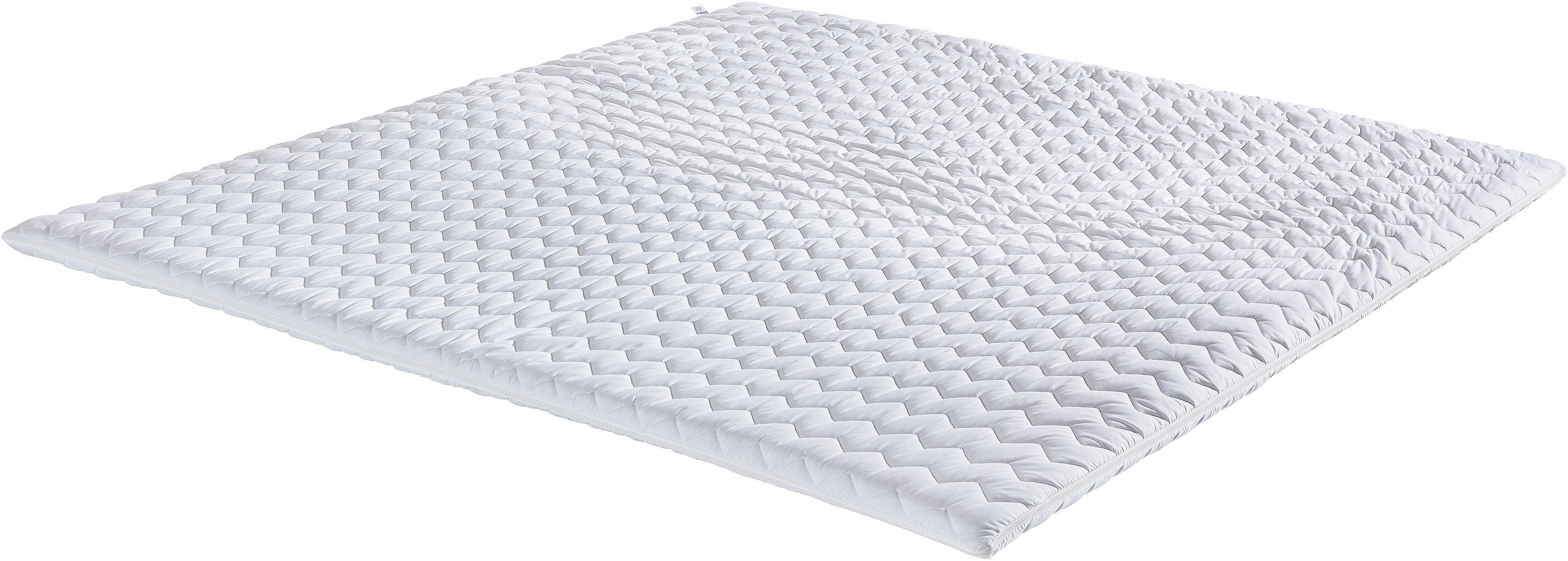 INOSIGN Boxspring Coos met bijzondere stiksels in het hoofdbord, 3 matrassoorten, 2 hardheden