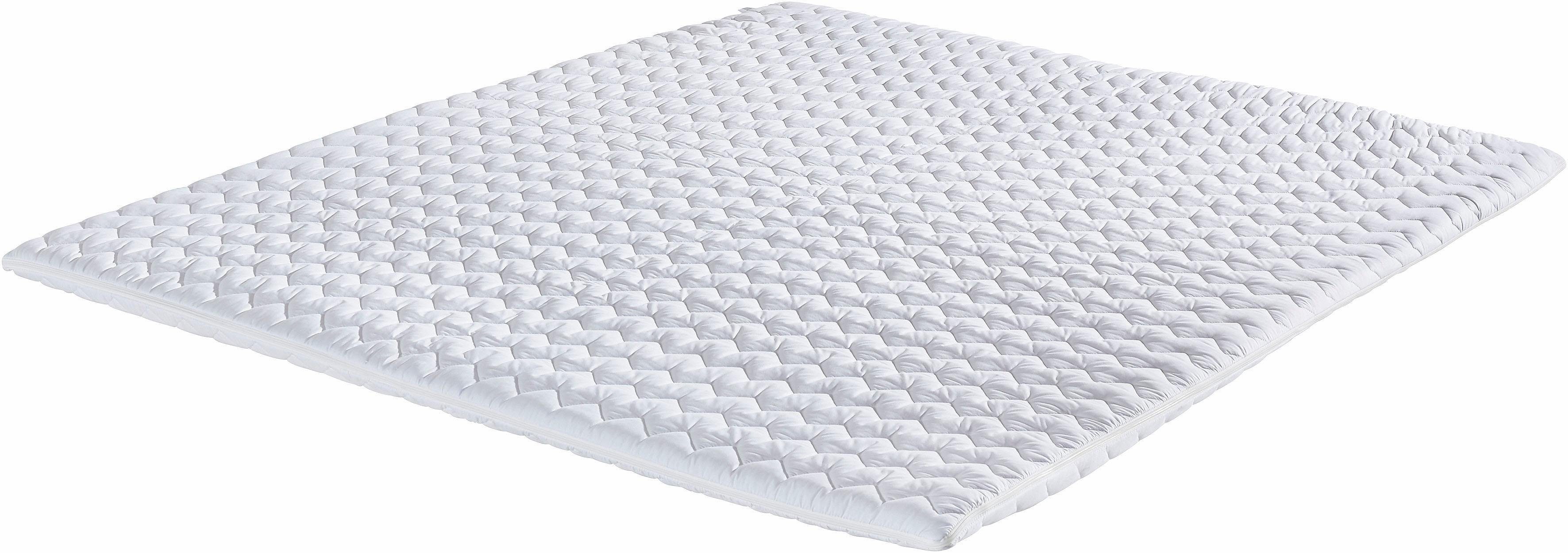 INOSIGN Boxspring Coos met bijzondere stiksels in het hoofdbord, 3 matrassoorten, 2 hardheden