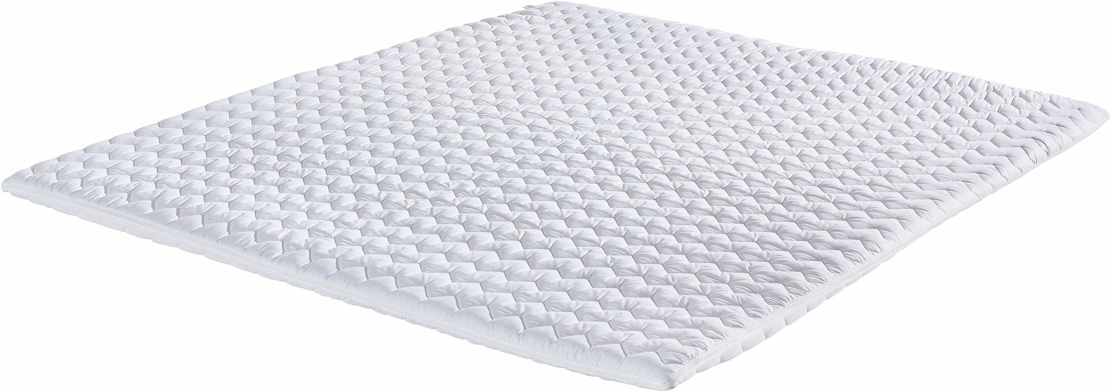 INOSIGN Boxspring Coos met bijzondere stiksels in het hoofdbord, 3 matrassoorten, 2 hardheden