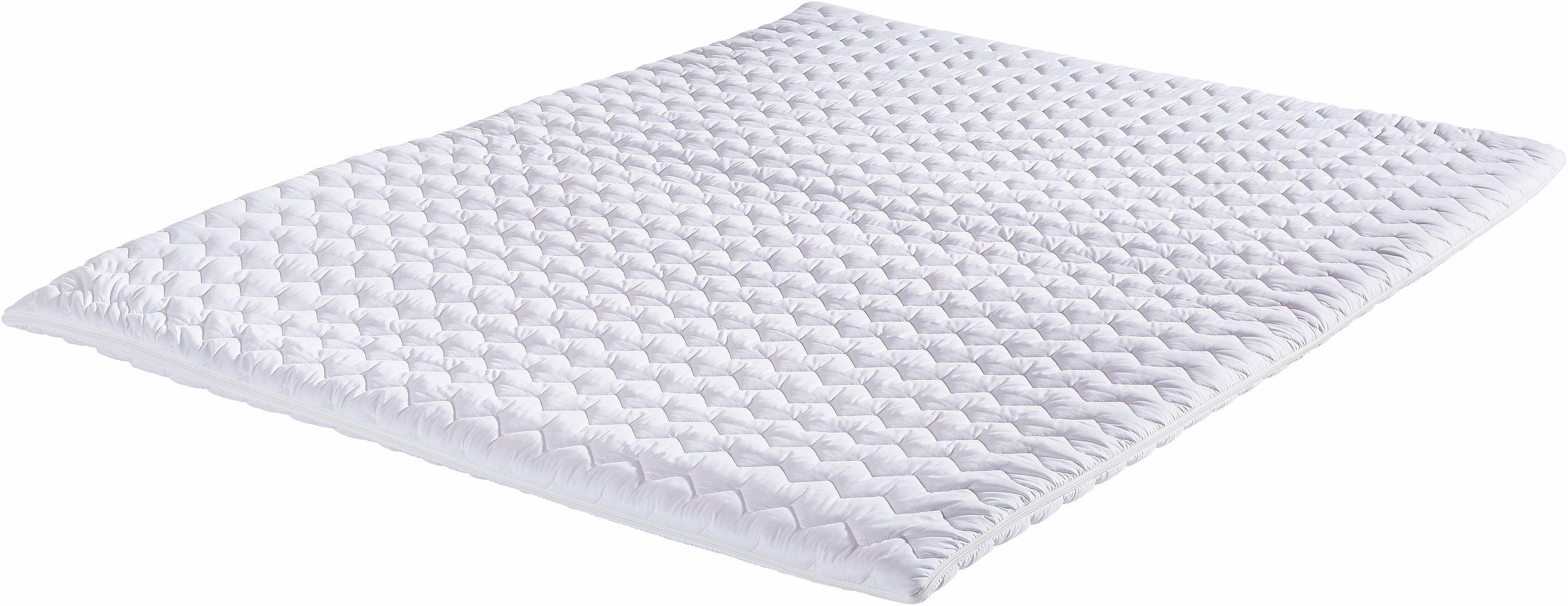 INOSIGN Boxspring Coos met bijzondere stiksels in het hoofdbord, 3 matrassoorten, 2 hardheden