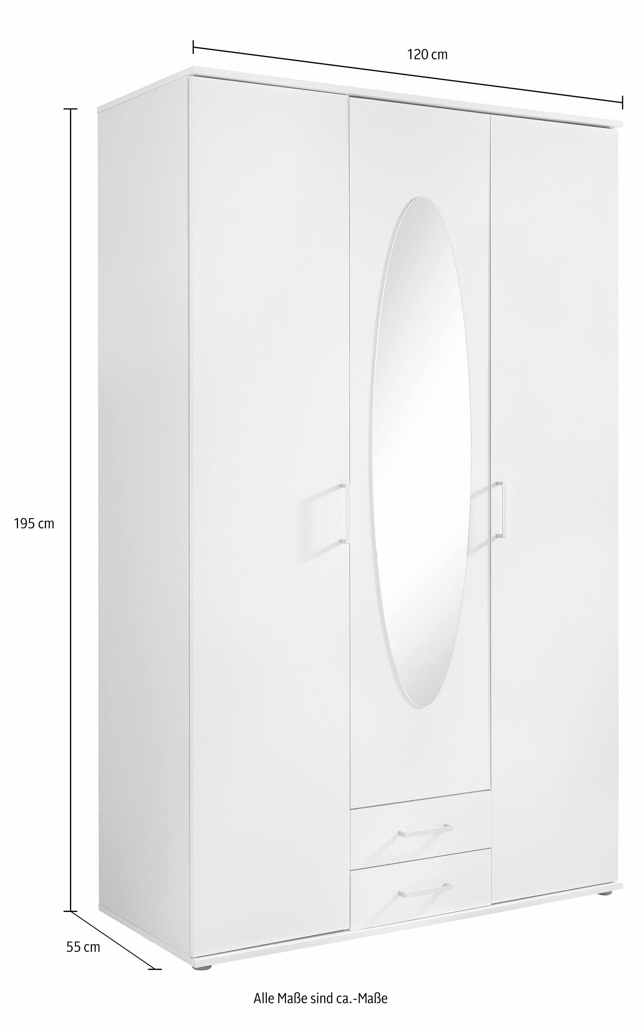 Schlafkontor Kledingkast Paul slaapkamerkast met spiegel Slaapkamer kast garderobe bestseller