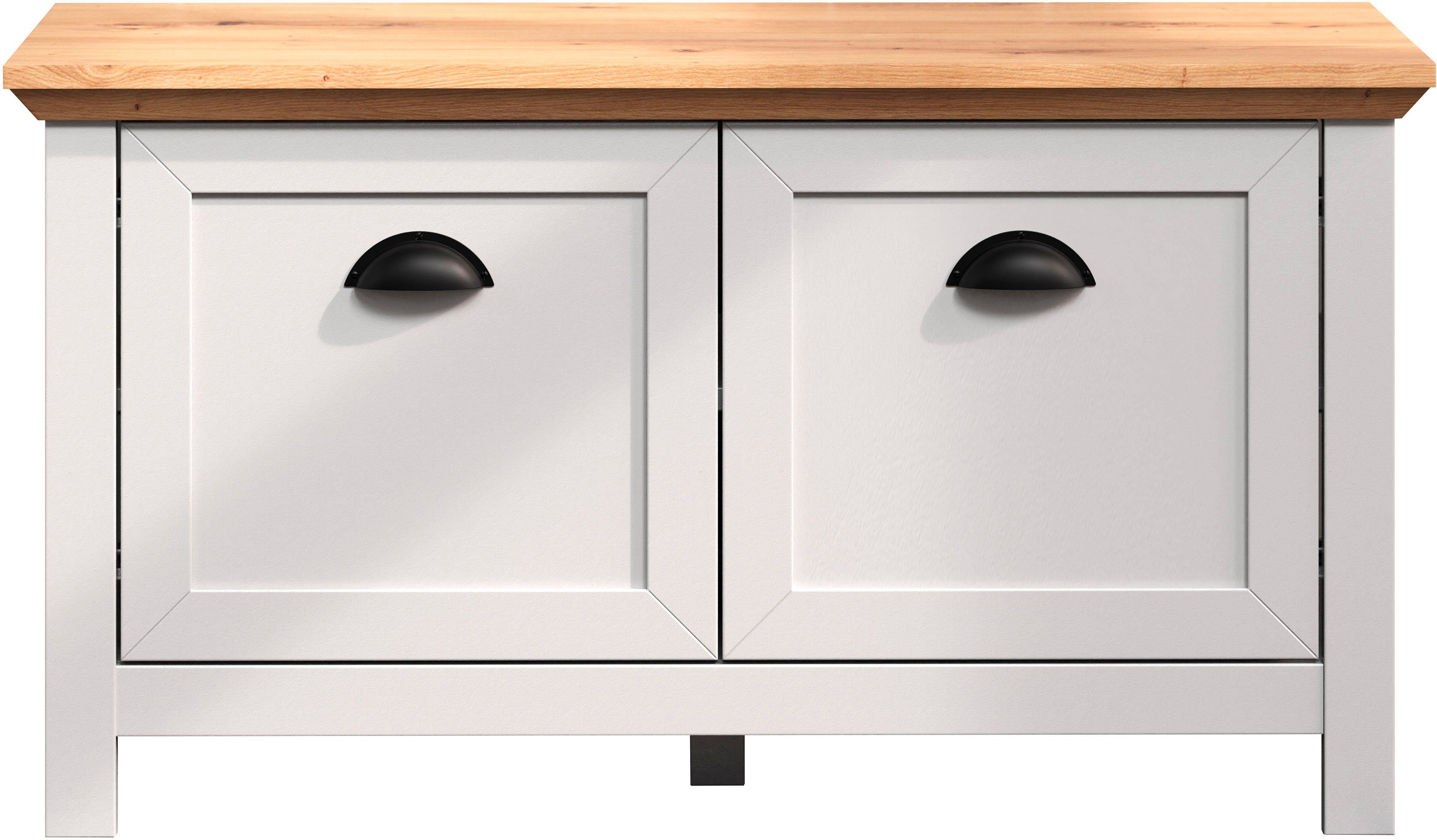 Home affaire Kapstok Herzwill Zitbank / schoenenkast met de afmetingen BxHxD ca.: 91x49x41 cm (1 stuk)