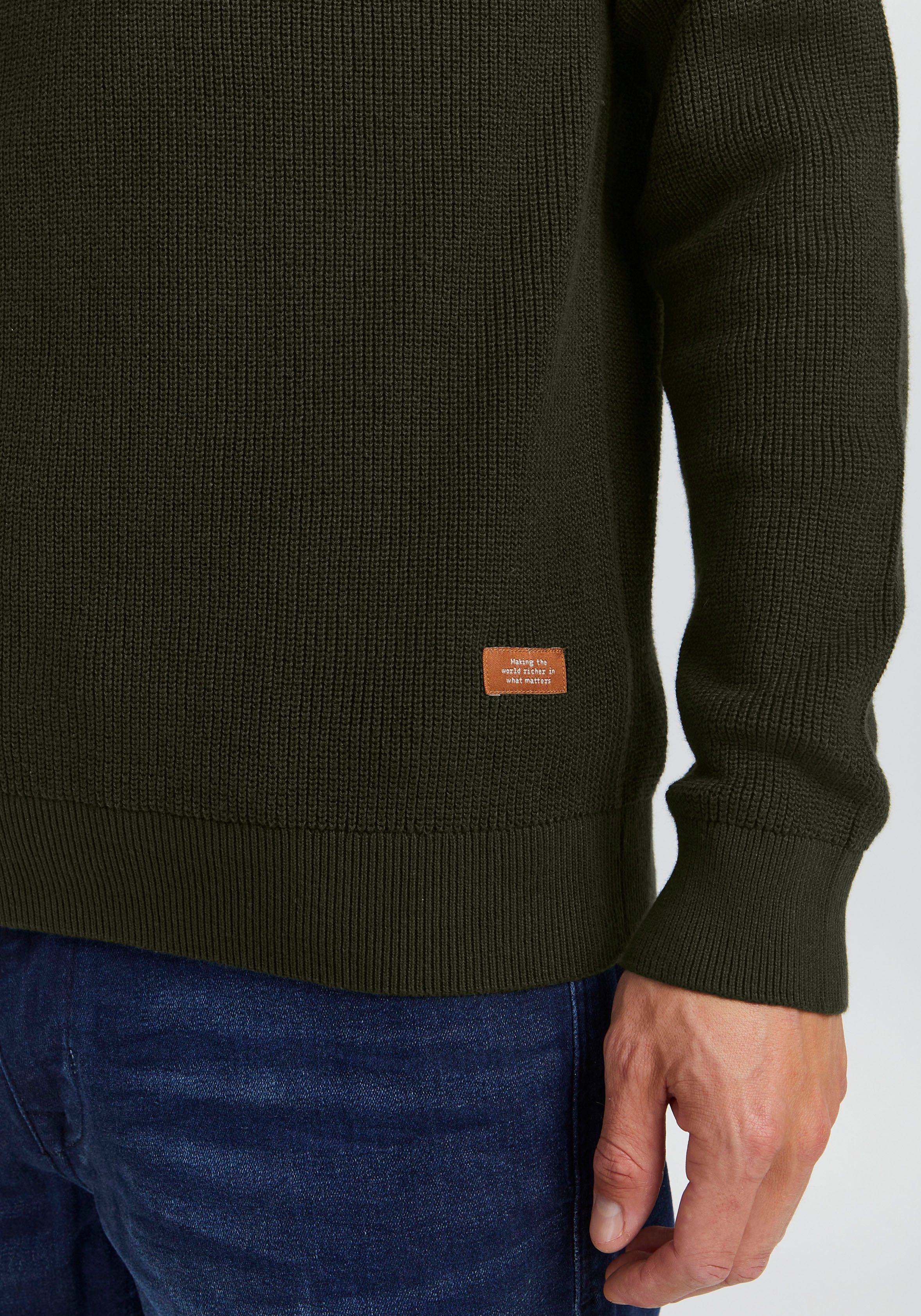Blend Trui met staande kraag BL Pullover BHCodford half-zipp
