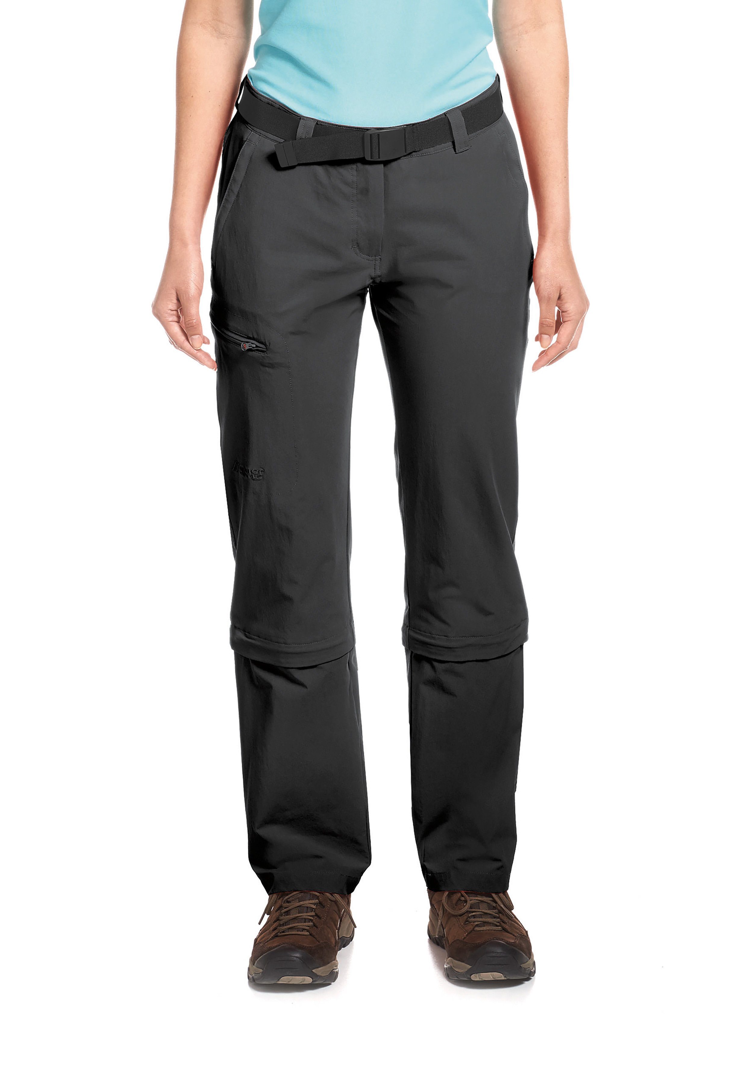 Maier Sports Functionele broek Arolla Dames wandelbroek, afritsbare outdoorbroek, 3 zakken, regular fit