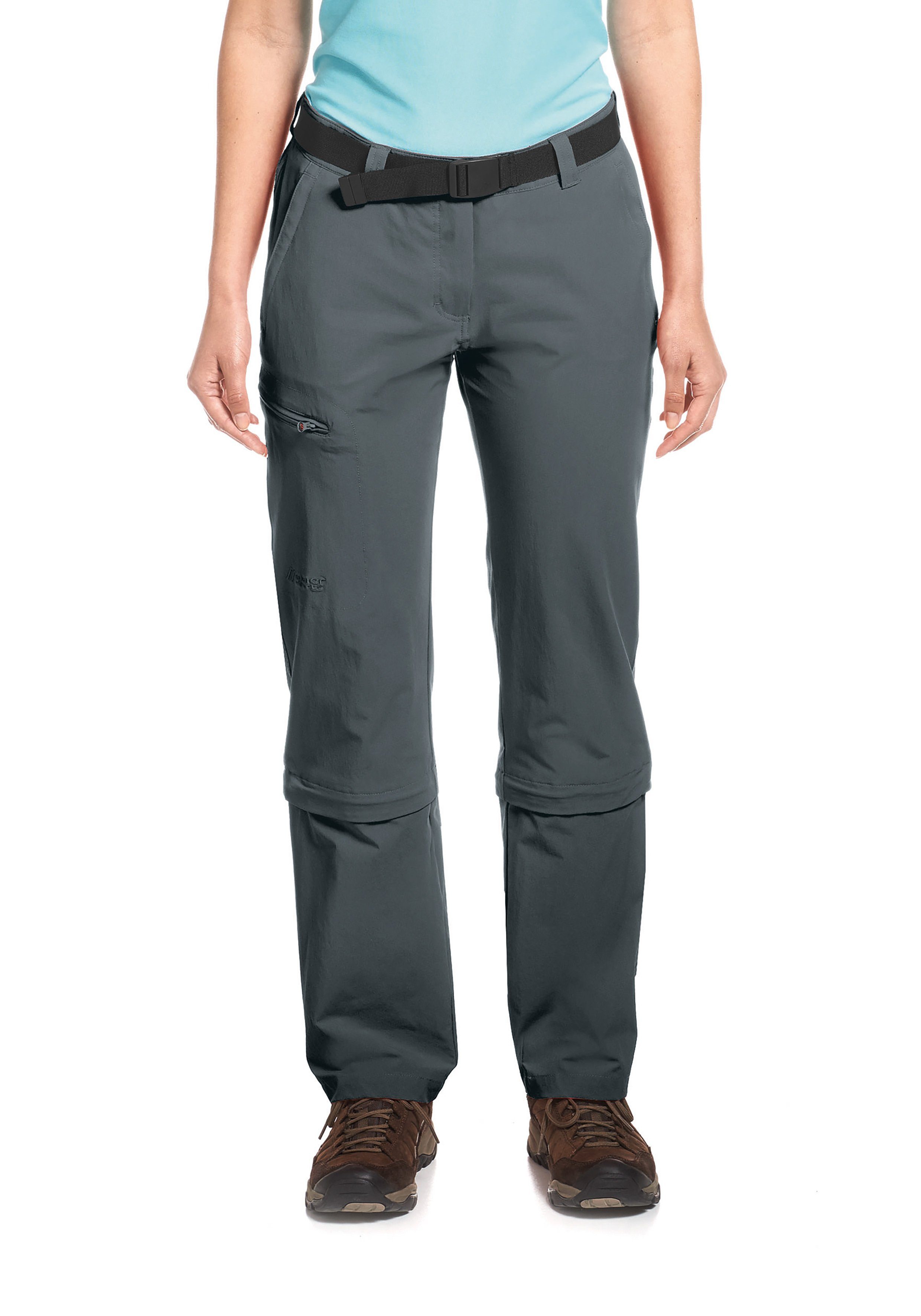 Maier Sports Functionele broek Arolla Dames wandelbroek, afritsbare outdoorbroek, 3 zakken, regular fit