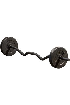 iron gym lange halter (7-delig) zwart