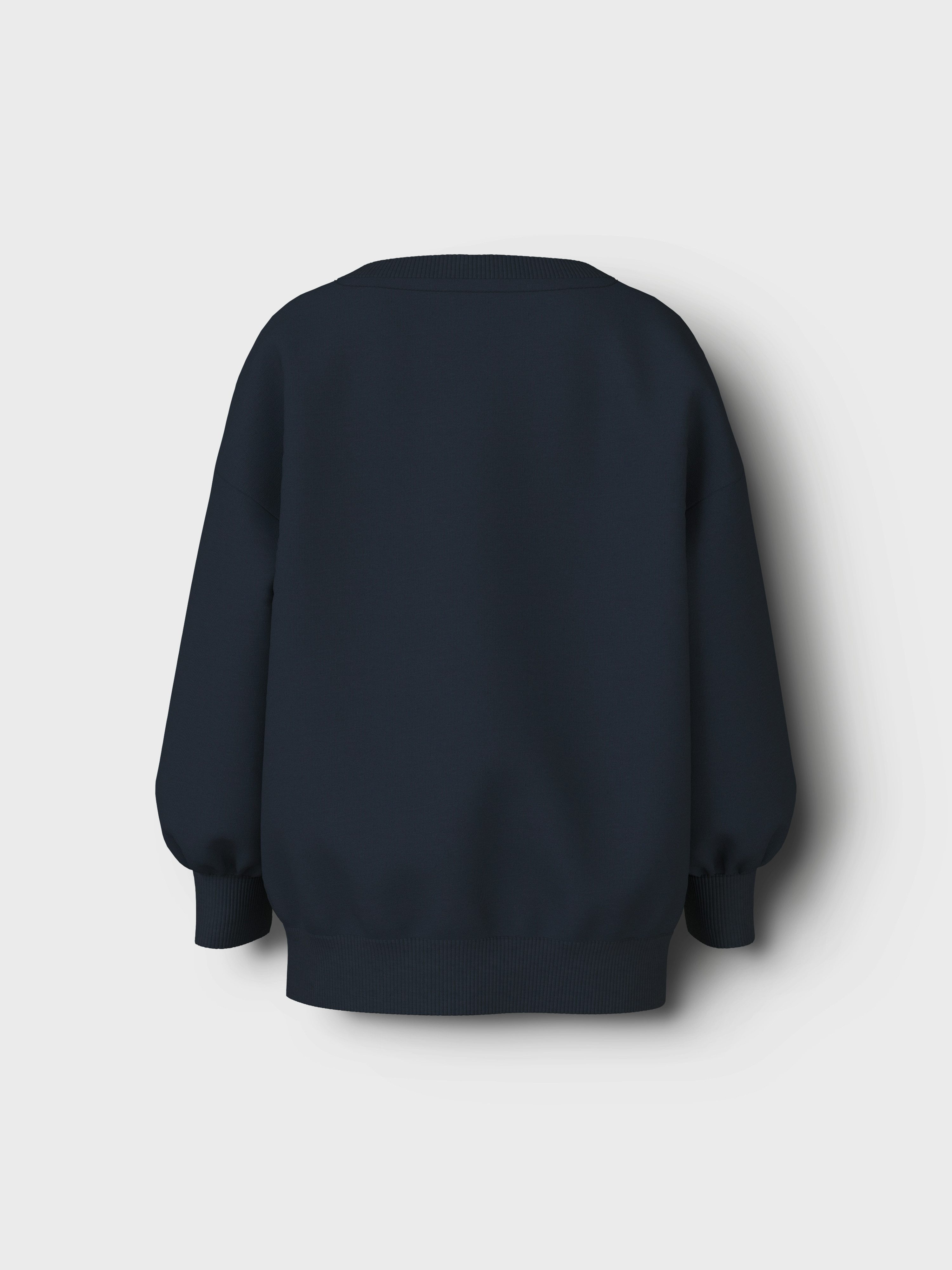 Name It Sweatshirt NMFVALONA LS LONG RLX SWEAT BRU