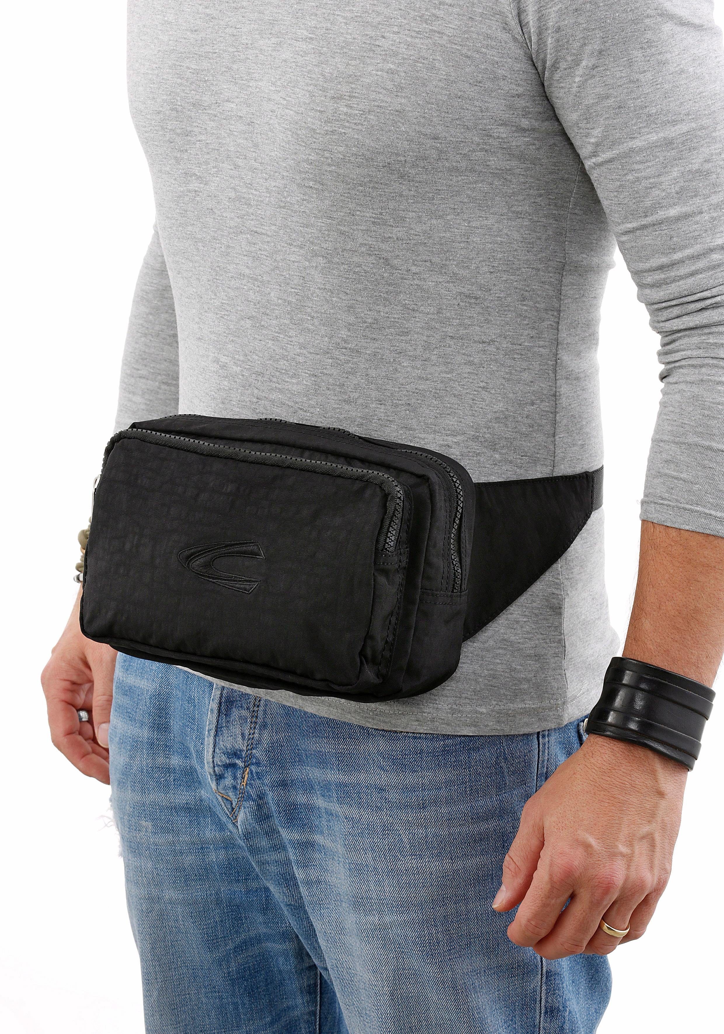 camel active Buiktasje Journey van licht robuust nylon, functioneel perfect voor alle levensomstandigheden