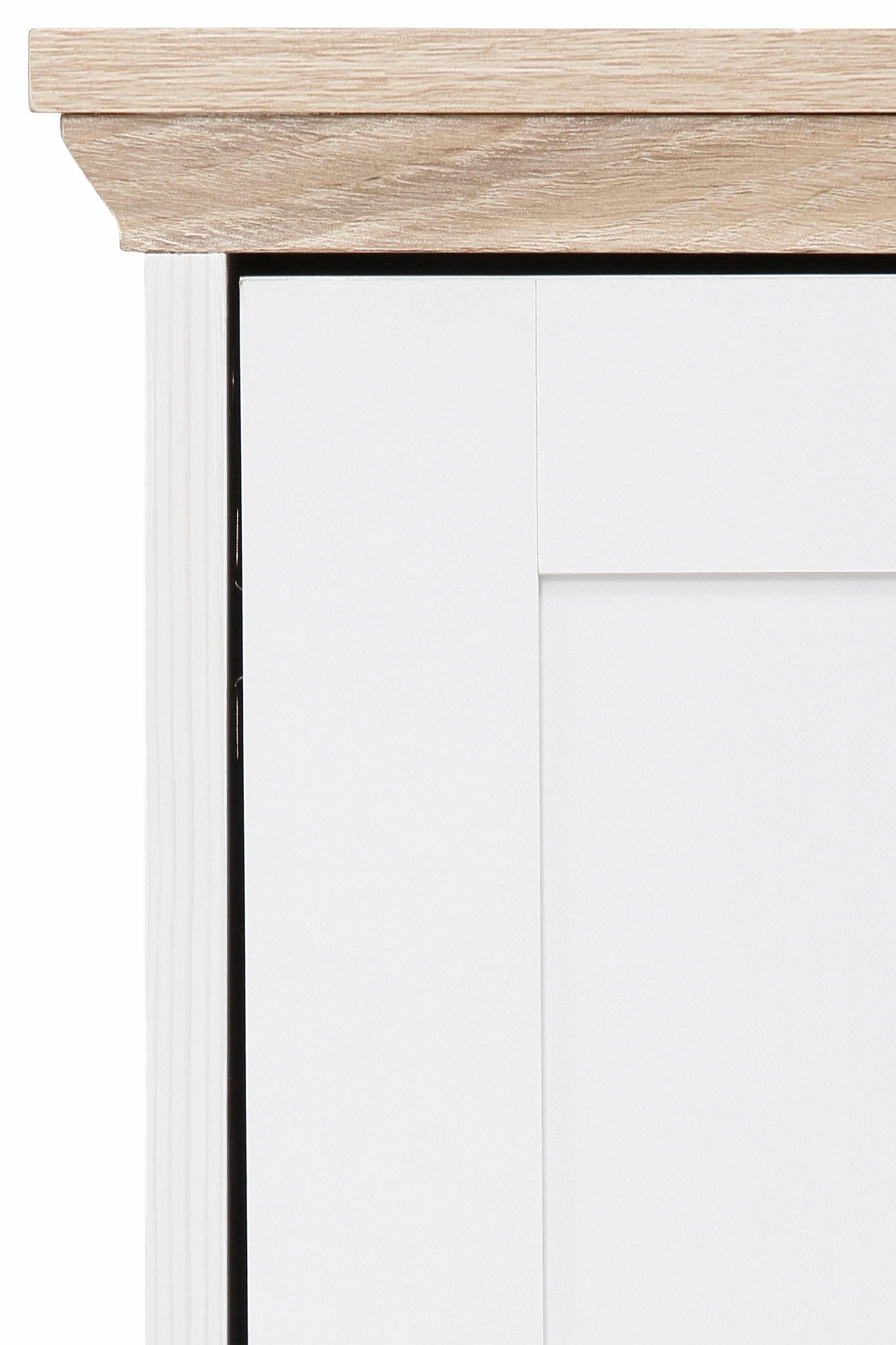 Home affaire Tv-meubel Nanna met een eiken-look oppervlak, in twee verschillende breedten