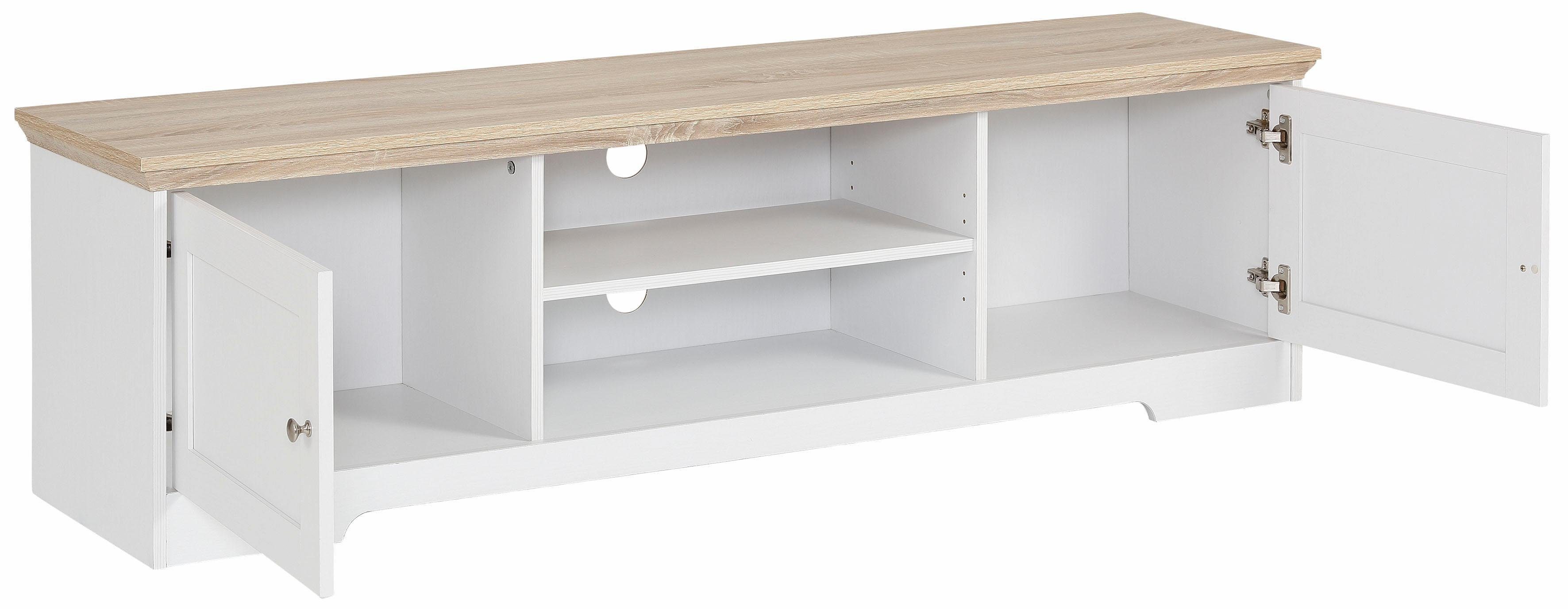 Home affaire Tv-meubel Nanna met een eiken-look oppervlak, in twee verschillende breedten