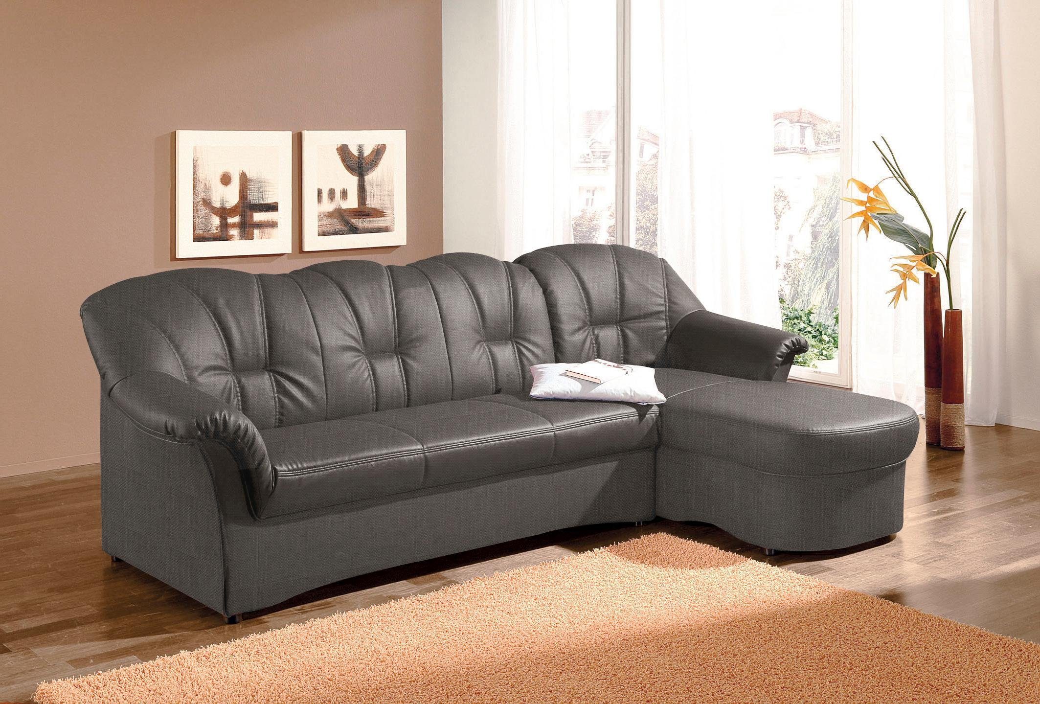 DOMO collection Hoekbank Papenburg, tijdloze rugsteppingen, elegante vormtaal, L-vorm