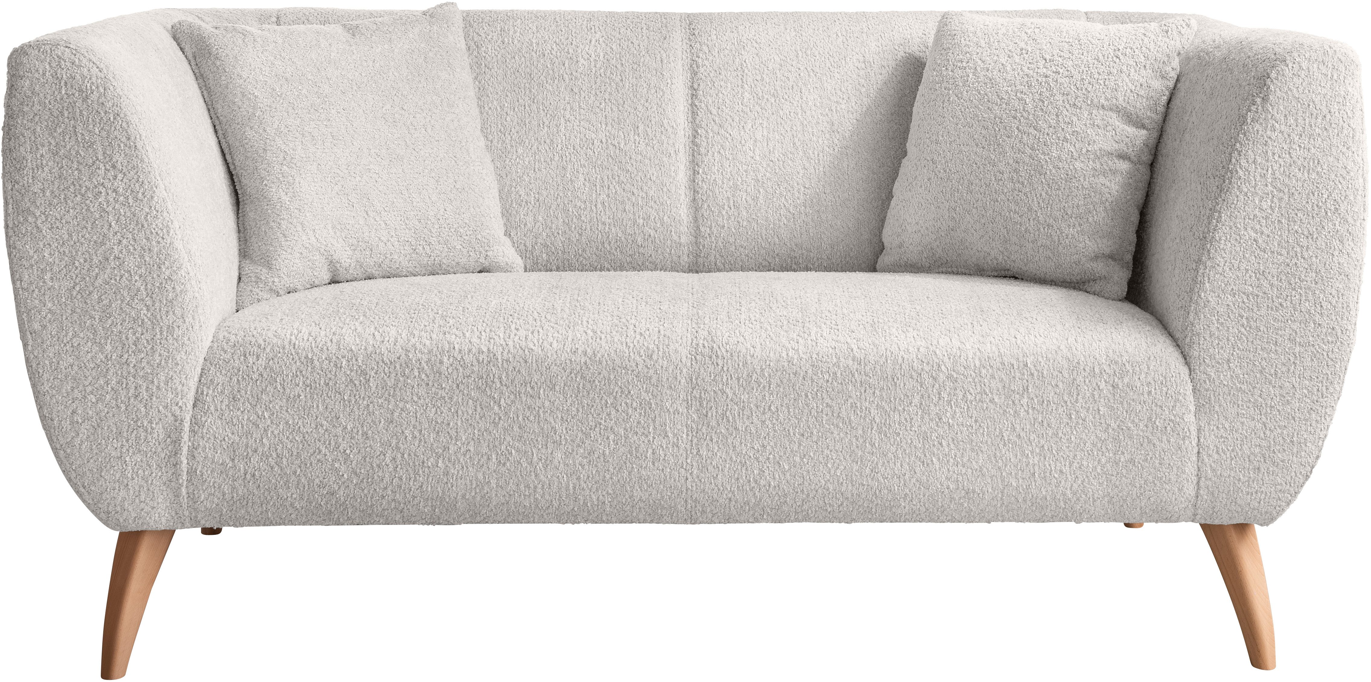 INOSIGN 2-zitsbank twee verschillende pootkleuren naar keuze wit, 2-zitsbanken, 172 cm