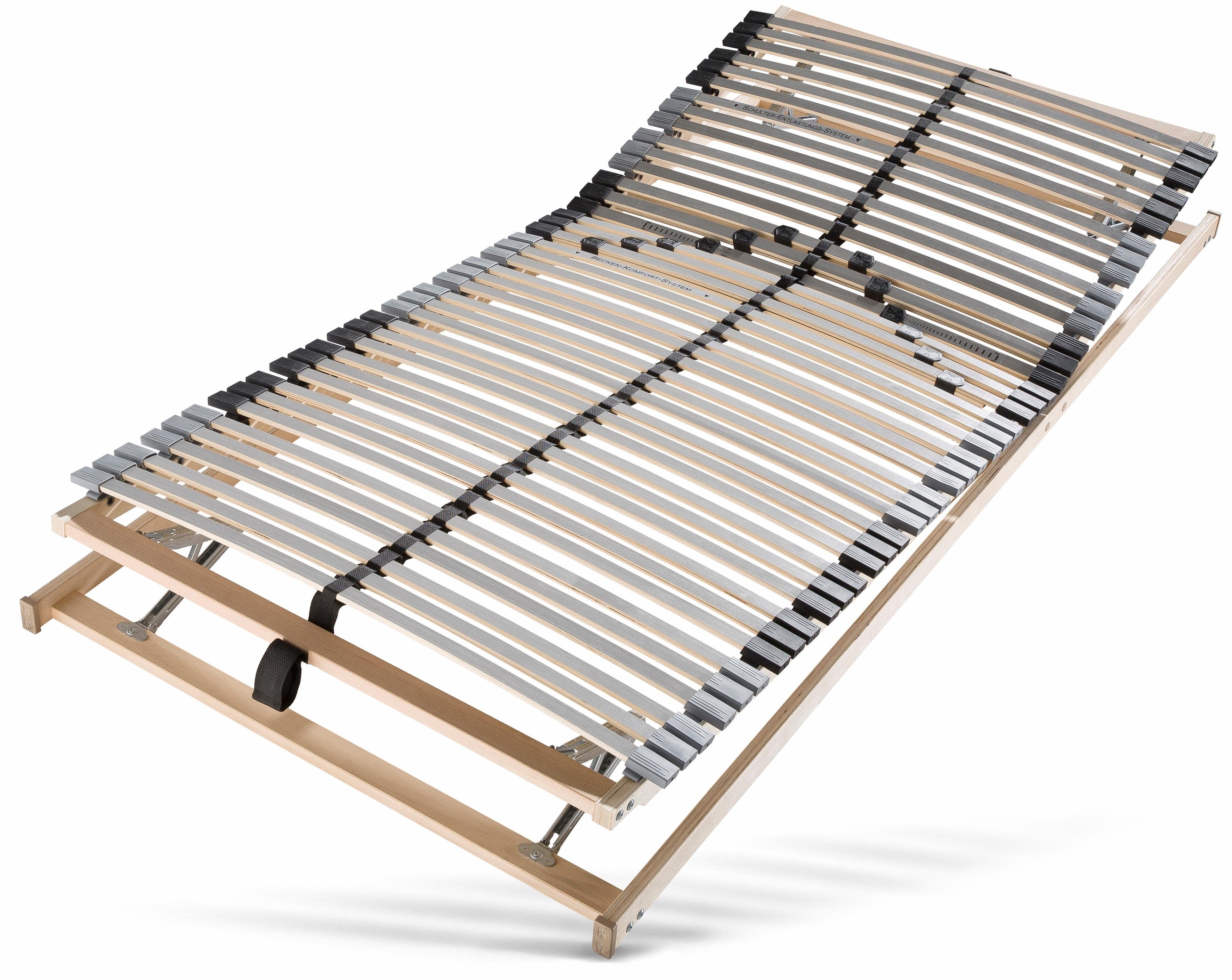 Beco Lattenbodem Premium 42 flexibele verende latten (1 stuk) lattenbodems maat 100 cm x 200 cm x 7,5 cm