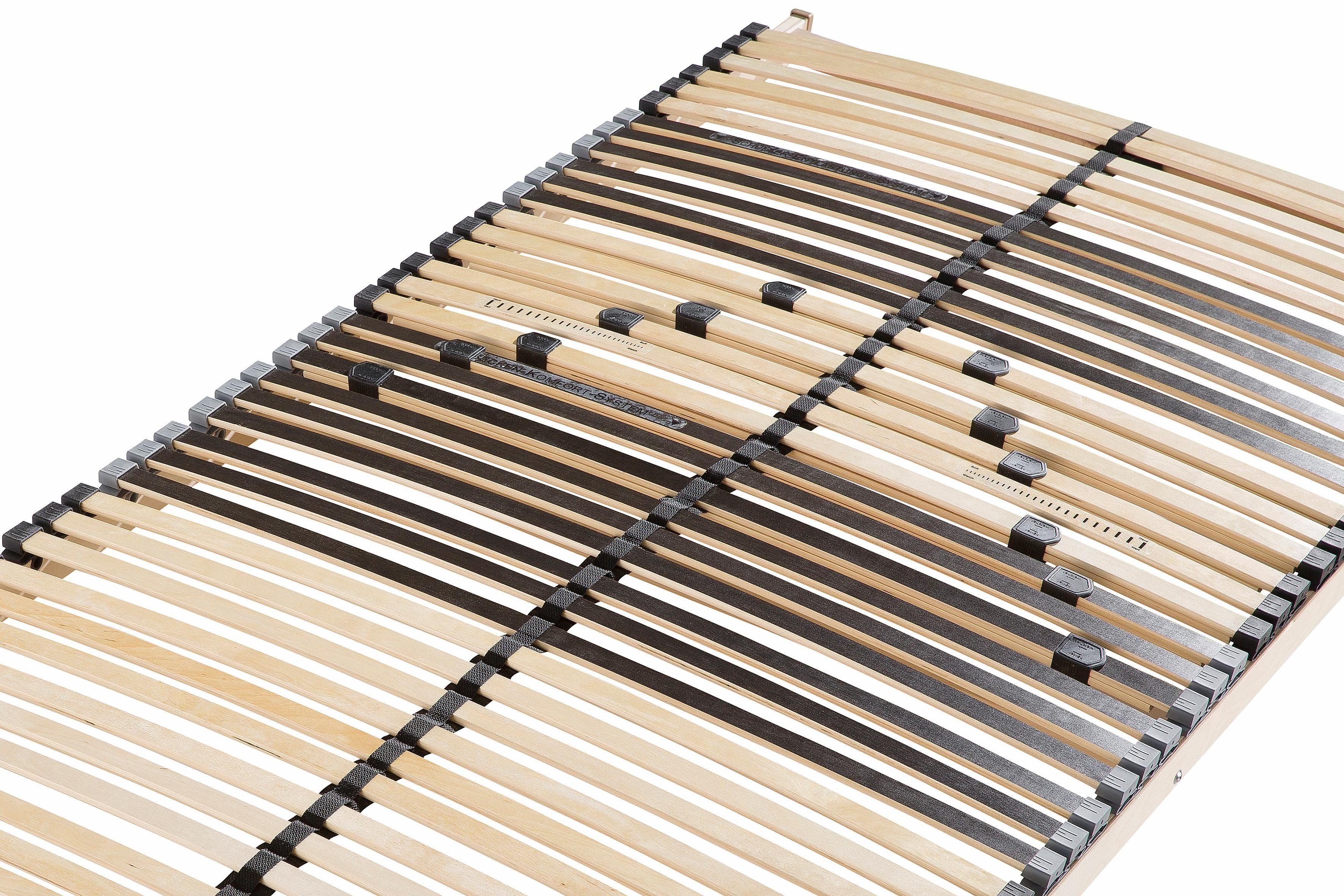 Beco Lattenbodem Heros Fix NV 2-delig 8 zones luxe, hardheidsregeling (set, 2 stuks)