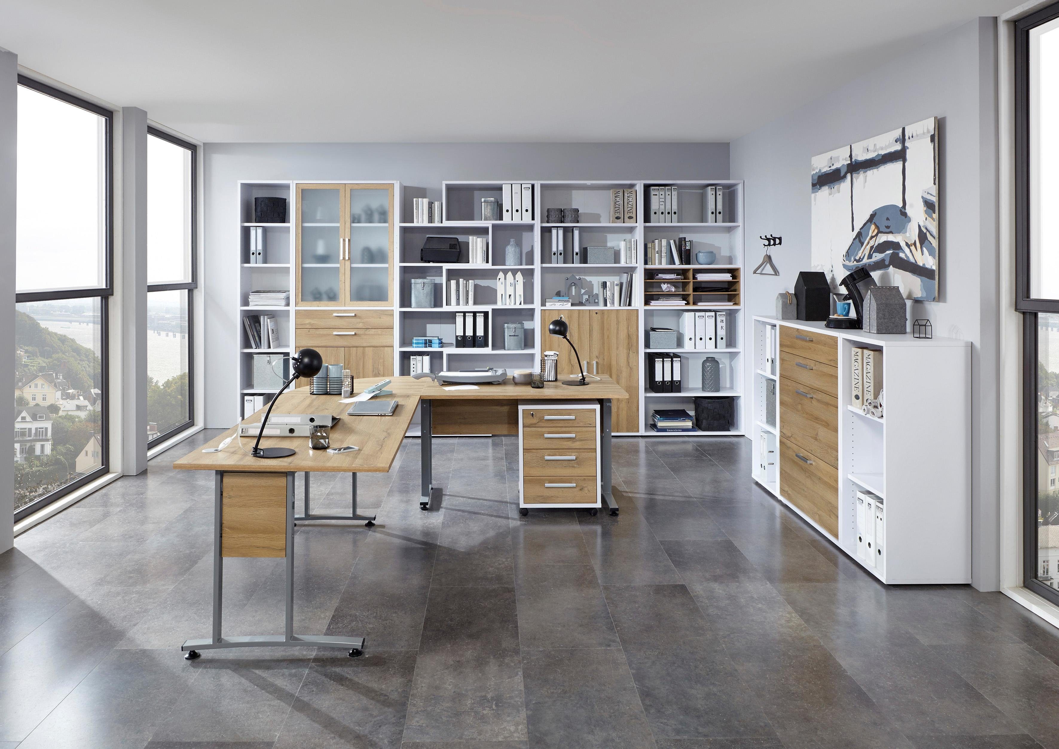 FMD Ordnerrek Calvi Modulaire kast open, deuren en laden apart bestelbaar