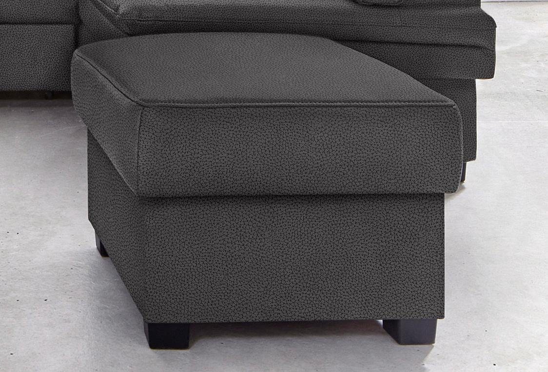 sitmore hocker pisa met bergruimte grijs