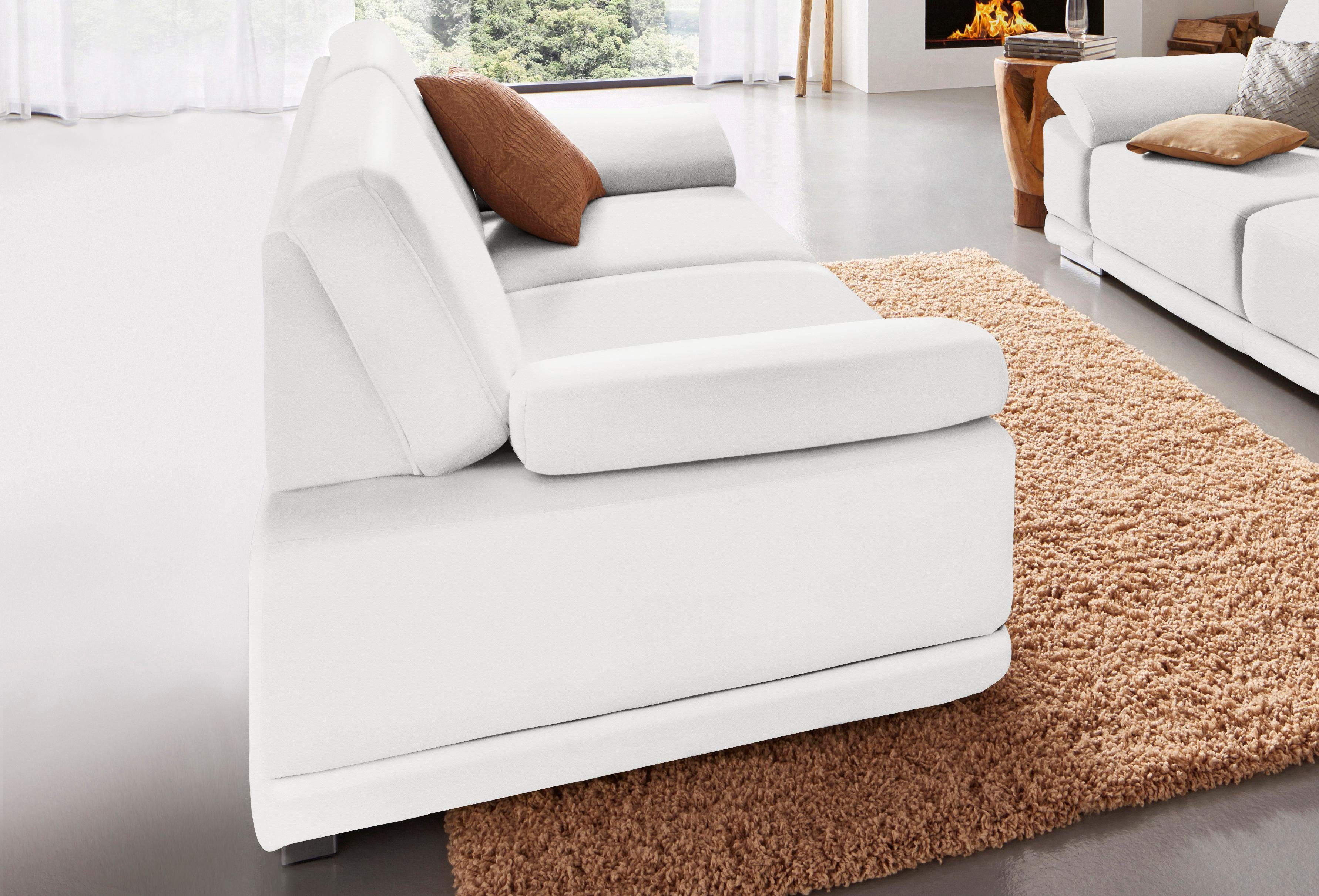 sit&more 2,5-zitsbank Coria wit, 2-zitsbanken