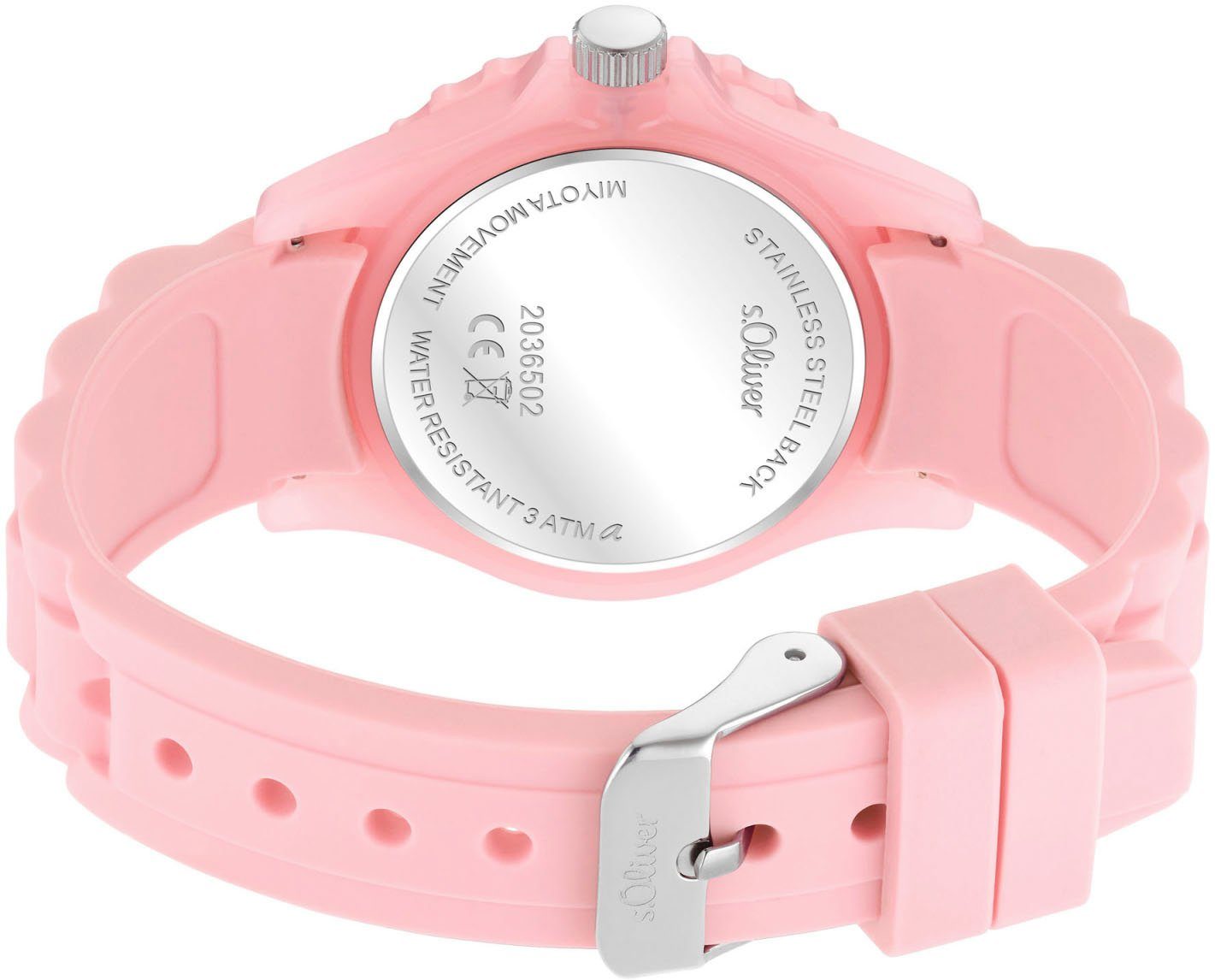 s.Oliver Kwartshorloge 2036495 Polshorloge, kinderhorloge, ideaal ook als cadeau