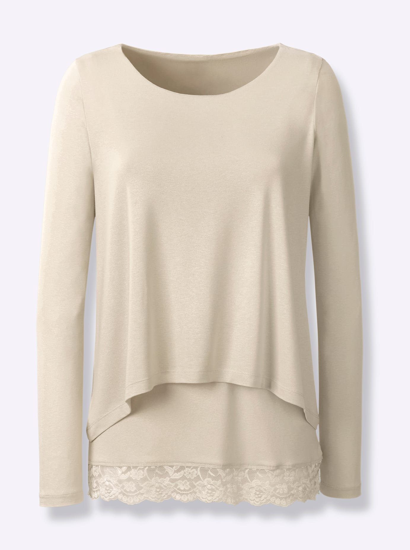 heine 2-in-1-shirt met lange mouwen Shirt 2-in-1 (1-delig)
