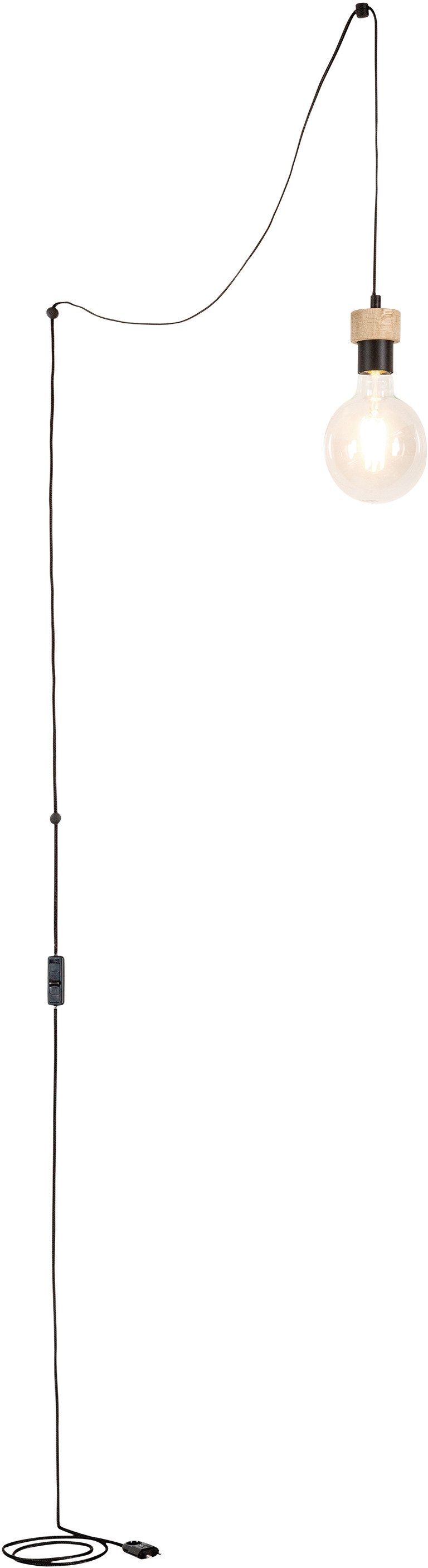 BRITOP LIGHTING Hanglamp CLARTE Natuurproduct van eikenhout, duurzaam met FSC®-certificaat (1 stuk)