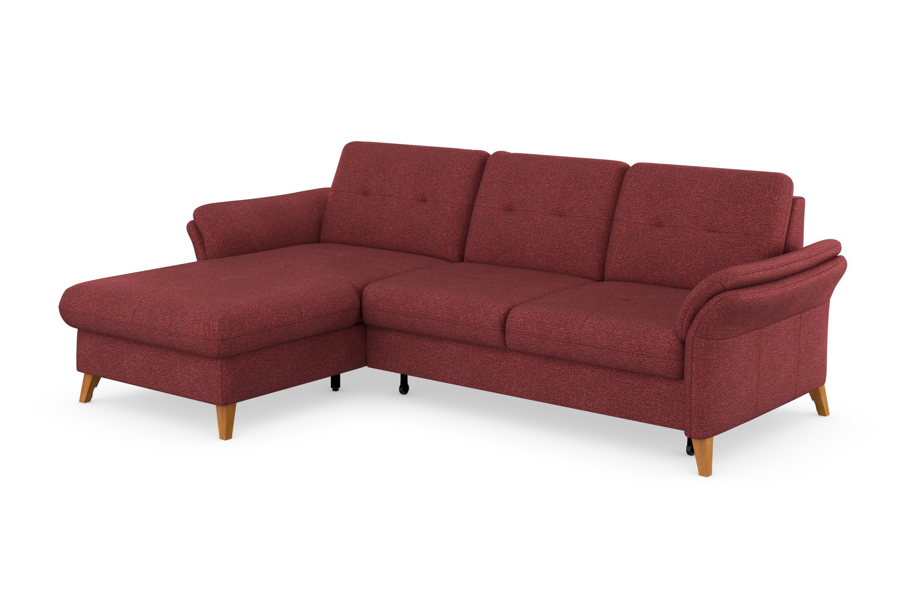 sit&more Hoekbank Göteborg Zitdiepteverstelling en binnenvering, naar keuze met slaapfunctie