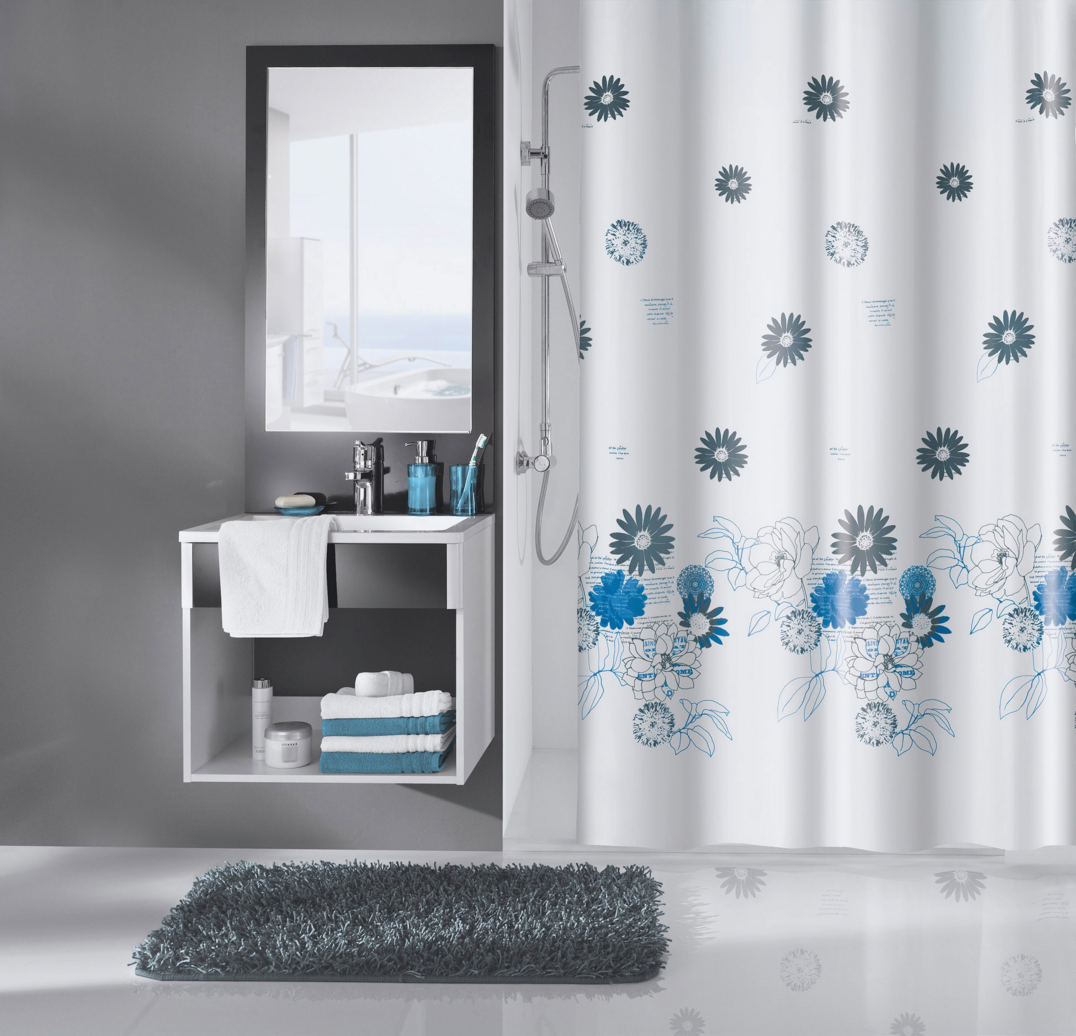 Douchegordijn kopen? Vind jouw ideale douchegordijn OTTO