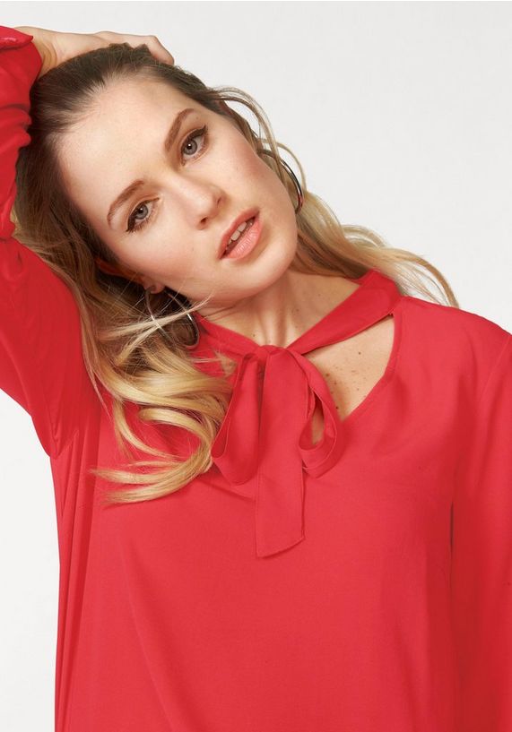VERO MODA blouse met kraagstrik »CARO« VERO MODA blouse met kraagstrik »CARO«