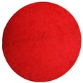 living line vloerkleed shaggy pulpo shaggy-vloerkleed, ideaal in de woonkamer  slaapkamer rood