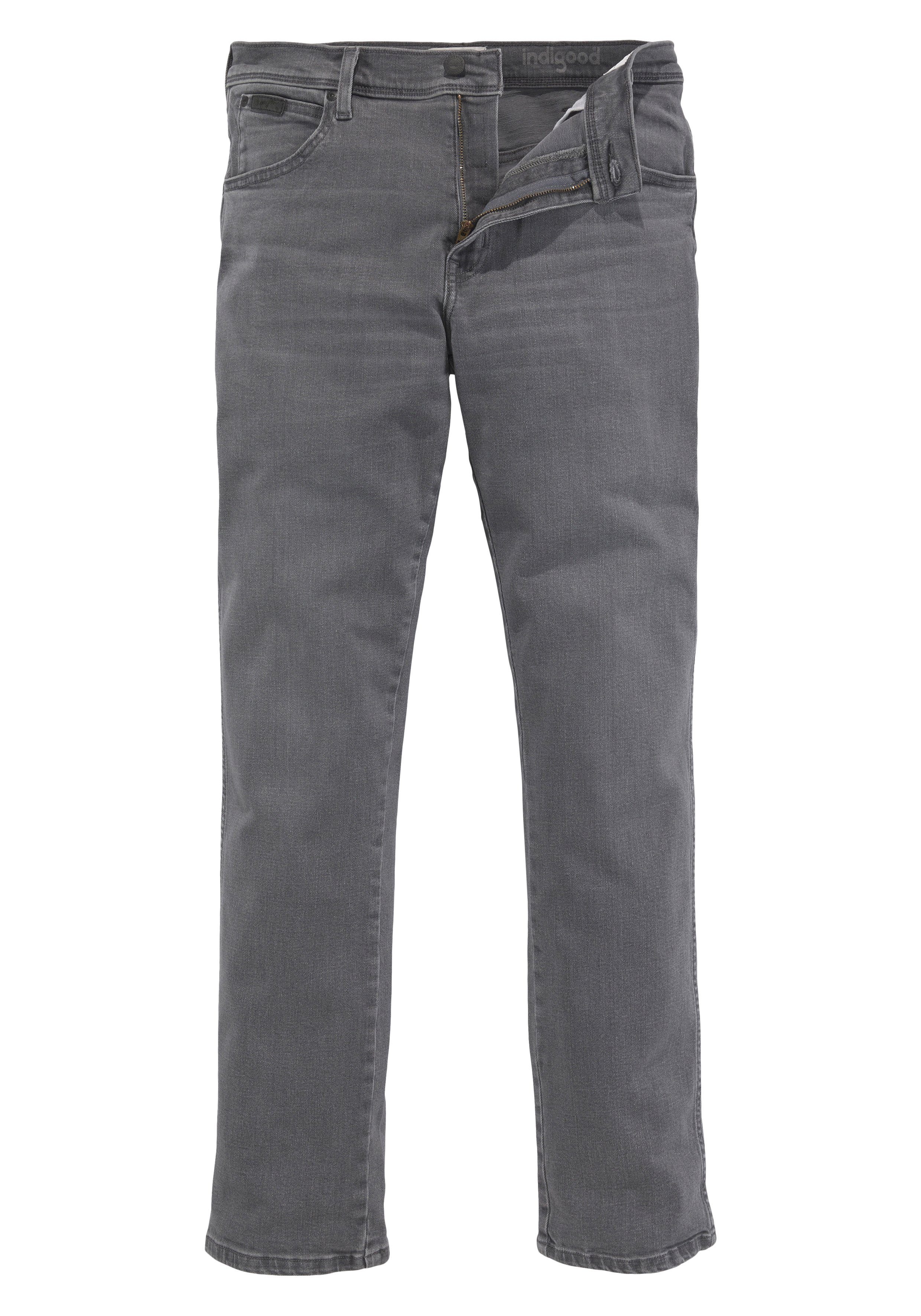 Wrangler Rechte jeans Texas heren straight jeans maat 44 grijs