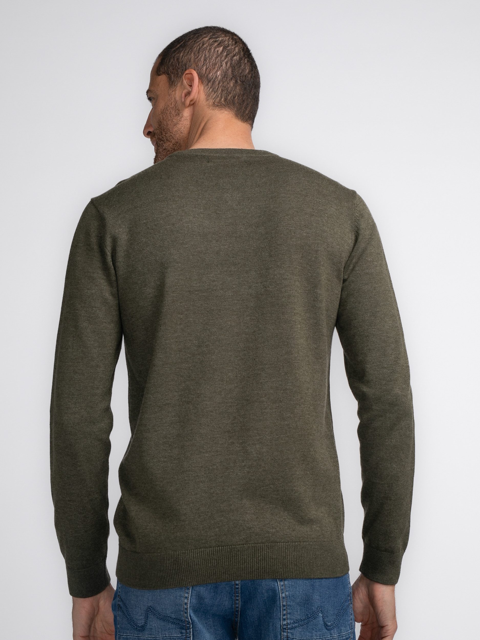 Petrol Industries Trui met V-hals Men Knitwear V-Neck Basic