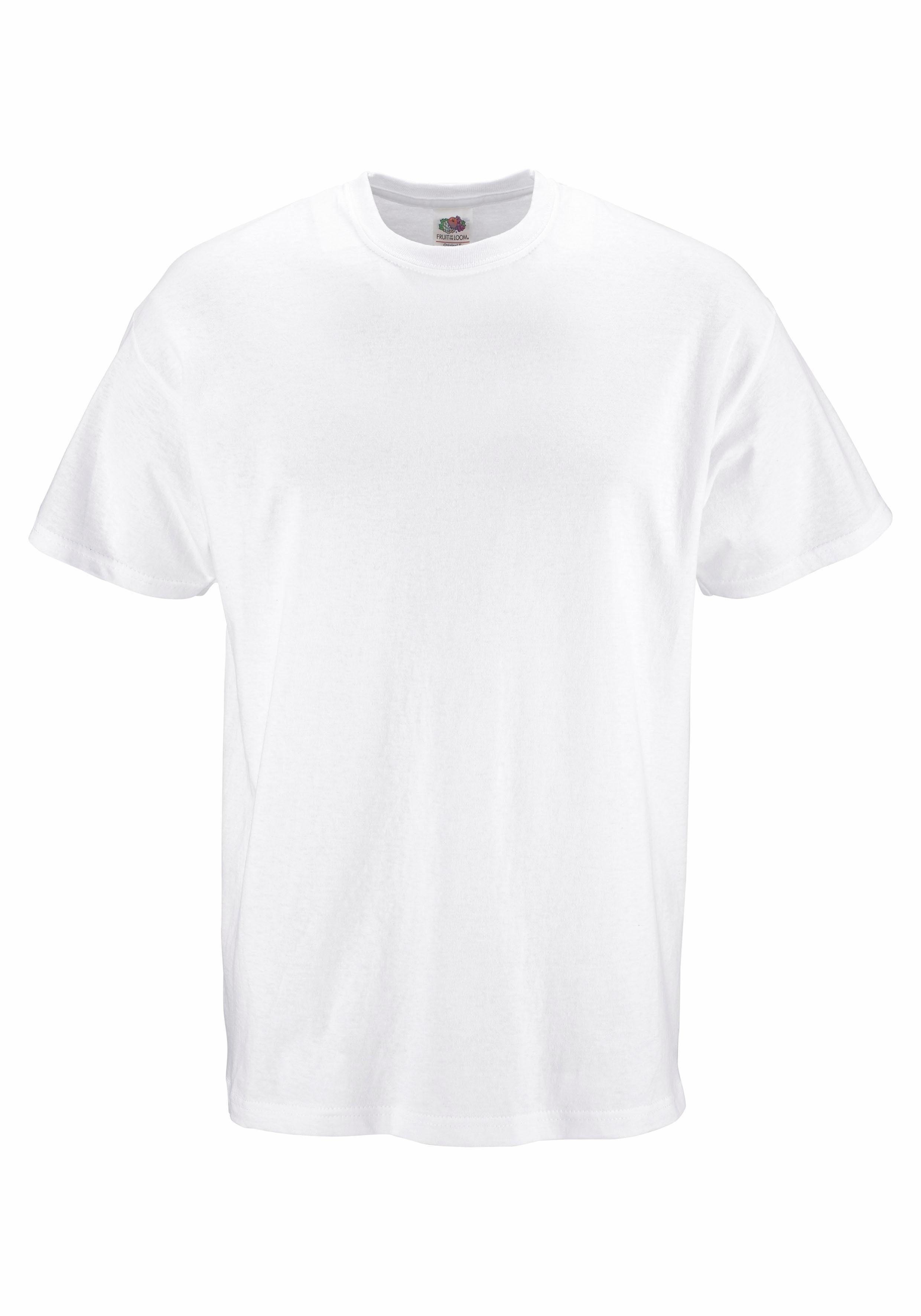 Fruit of the Loom T-shirt Zes stuks in verschillende kleurcombinaties (6-delig, Set van 6)