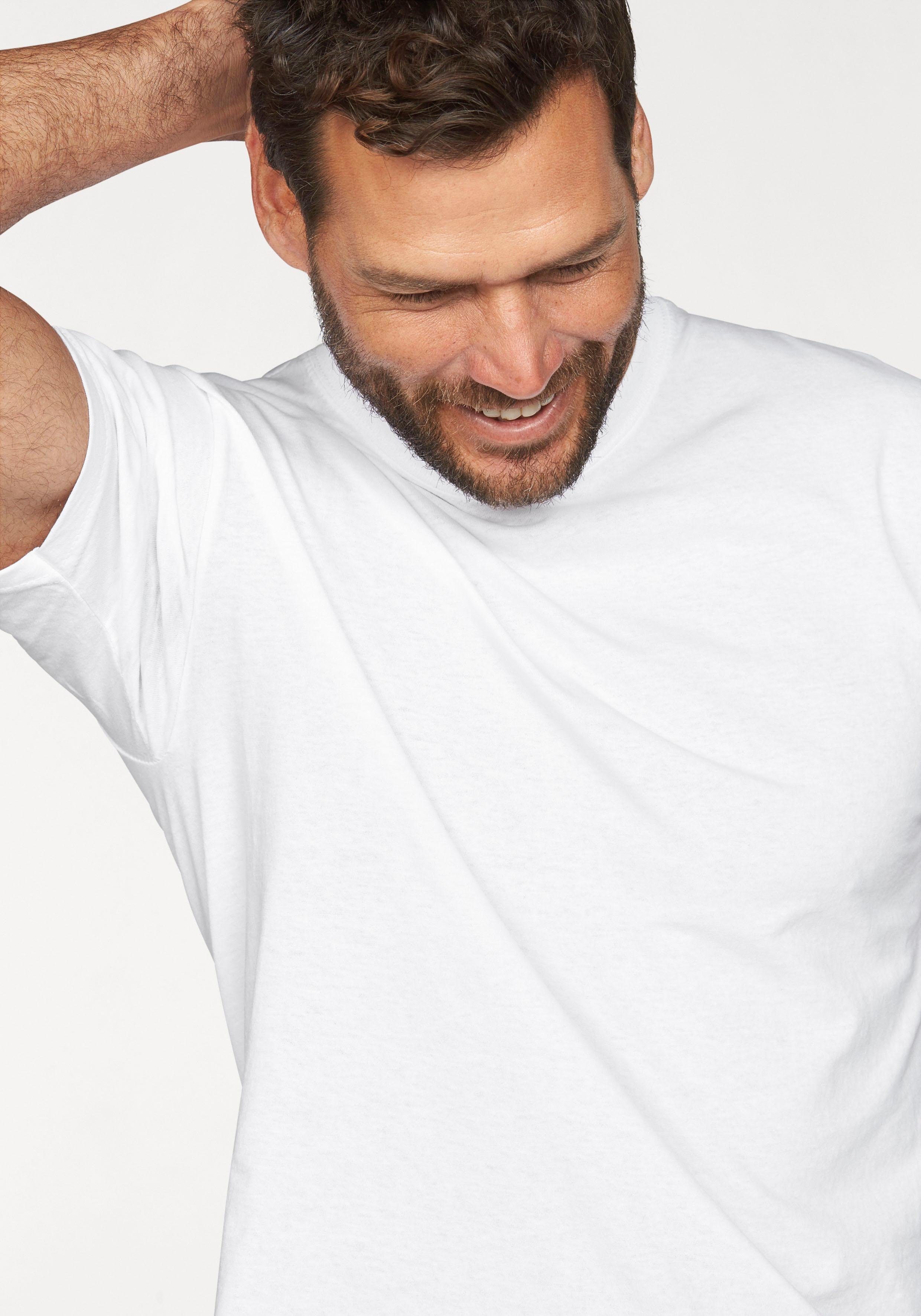 Fruit of the Loom T-shirt Zes stuks in verschillende kleurcombinaties (6-delig, Set van 6)