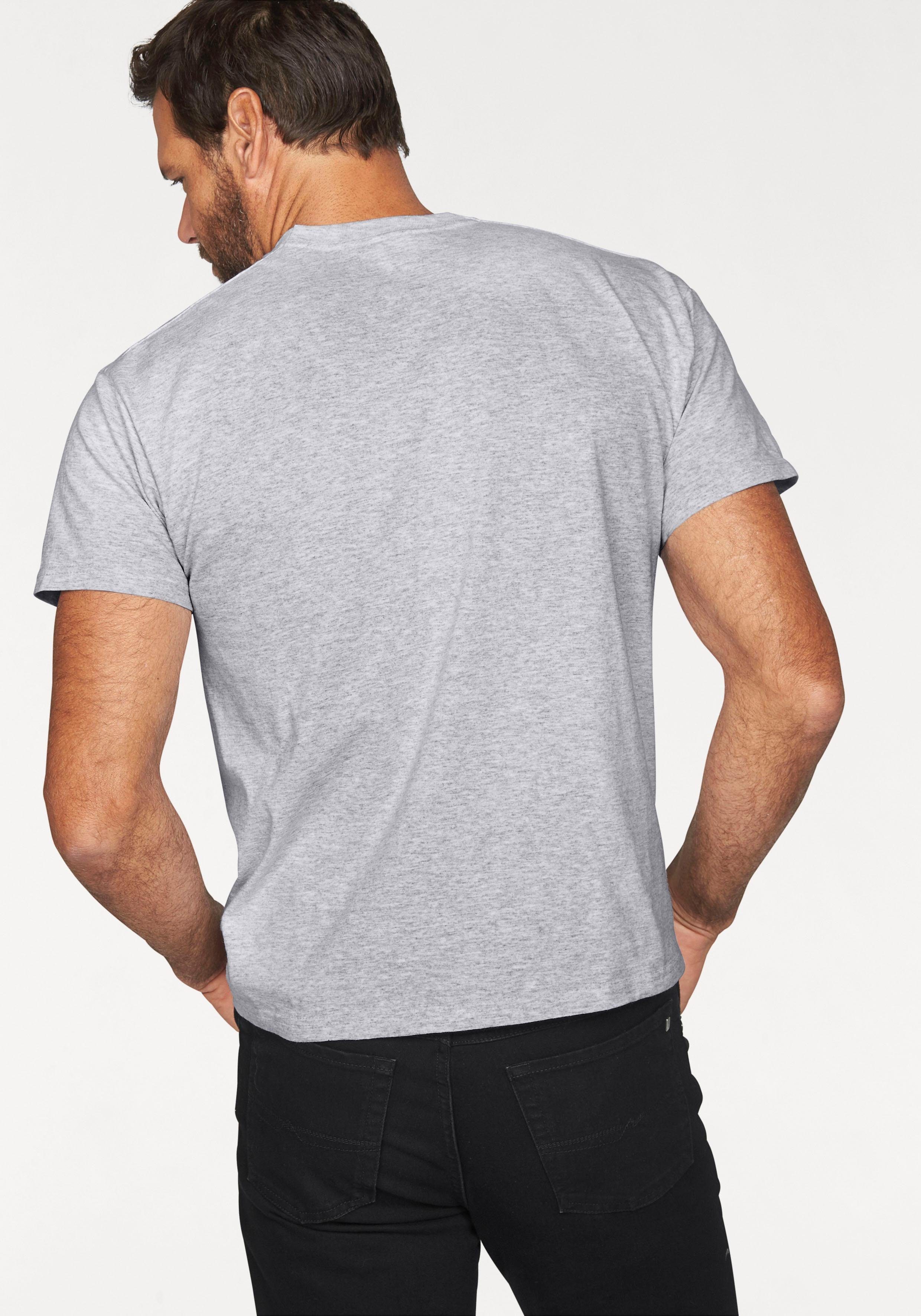 Fruit of the Loom T-shirt Zes stuks in verschillende kleurcombinaties (6-delig, Set van 6)