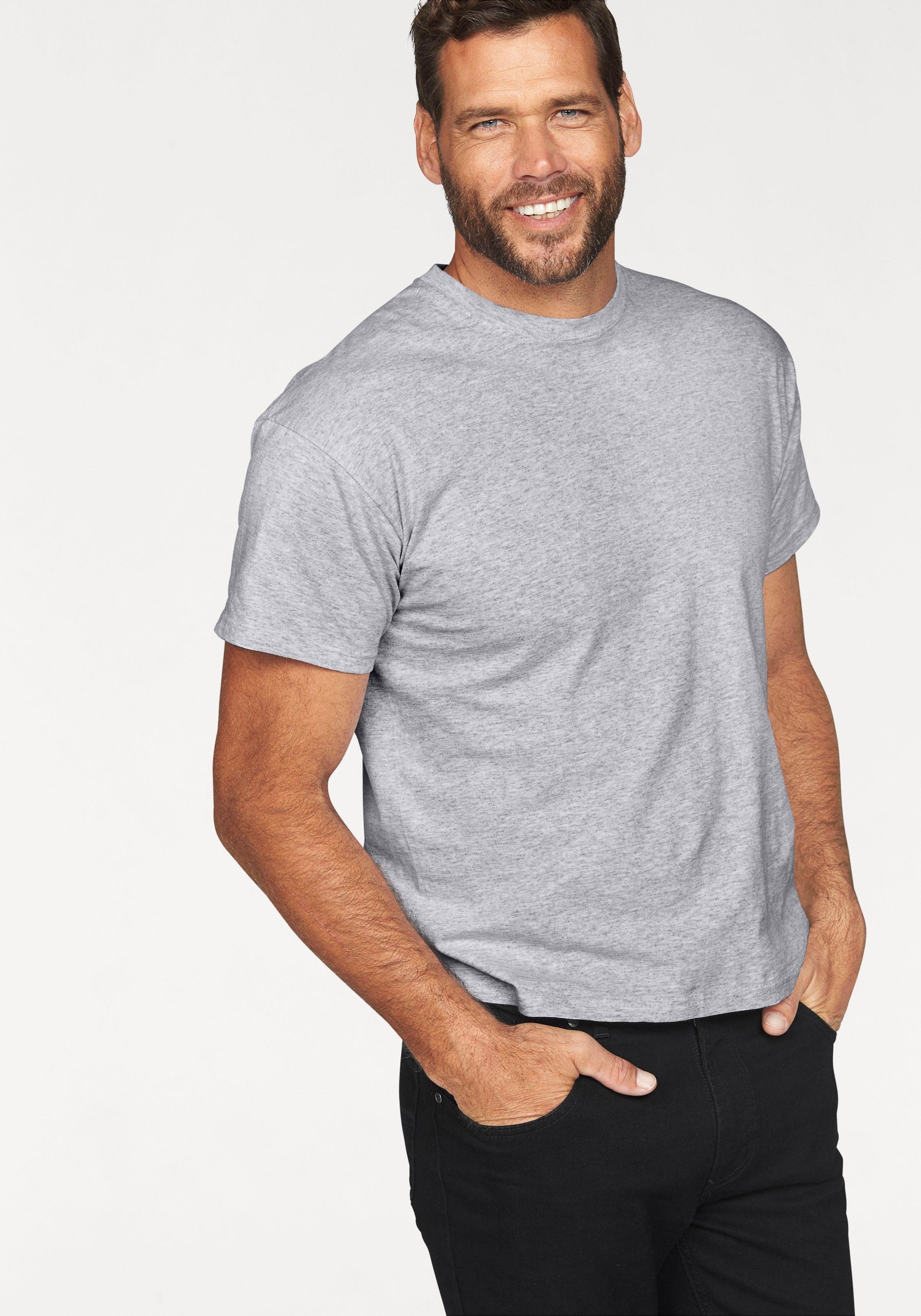 Fruit of the Loom T-shirt Zes stuks in verschillende kleurcombinaties (6-delig, Set van 6)