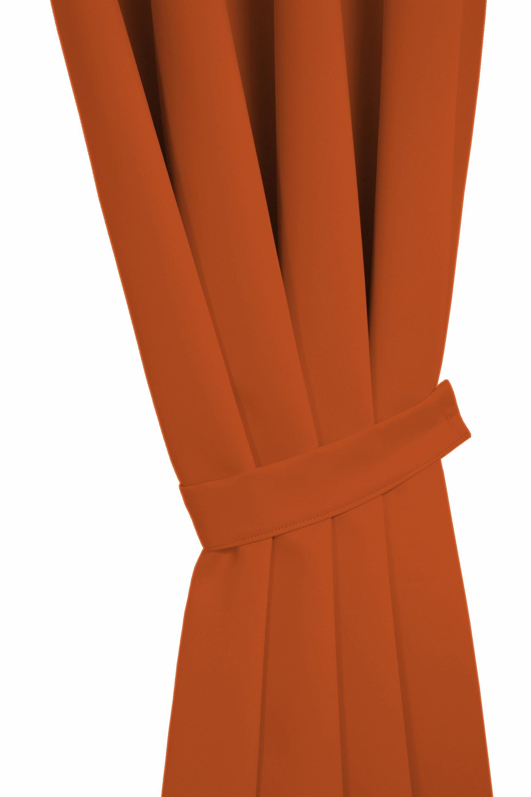 Wirth Embrasse Dim uit (2 stuks) toebehoren voor rol- & plisségordijnen maat 1 (hxb: 6x60 cm) oranje