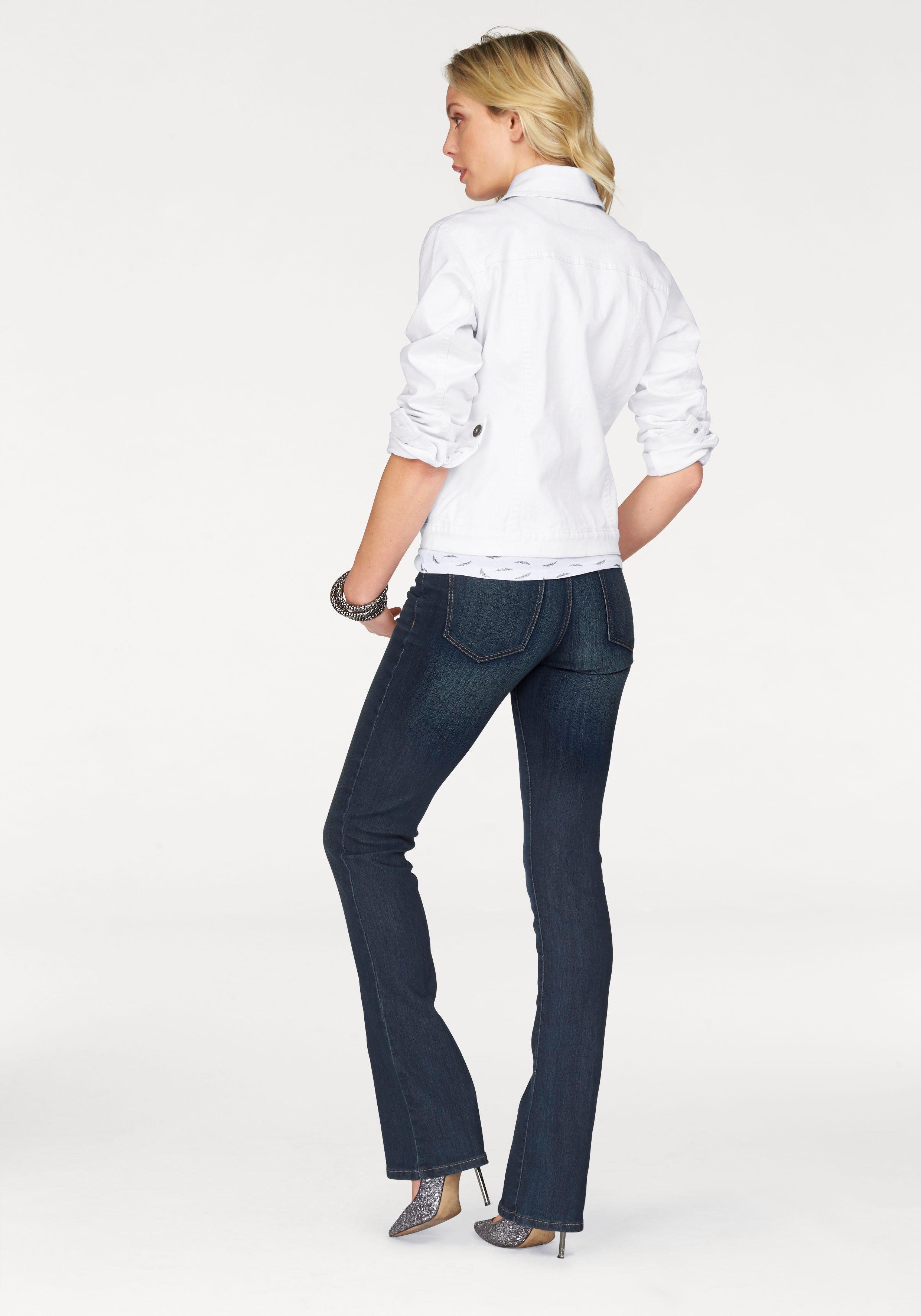 Arizona Bootcut jeans Baby-Boot normale taille, bootcut, met muntzakje, met steekzakken