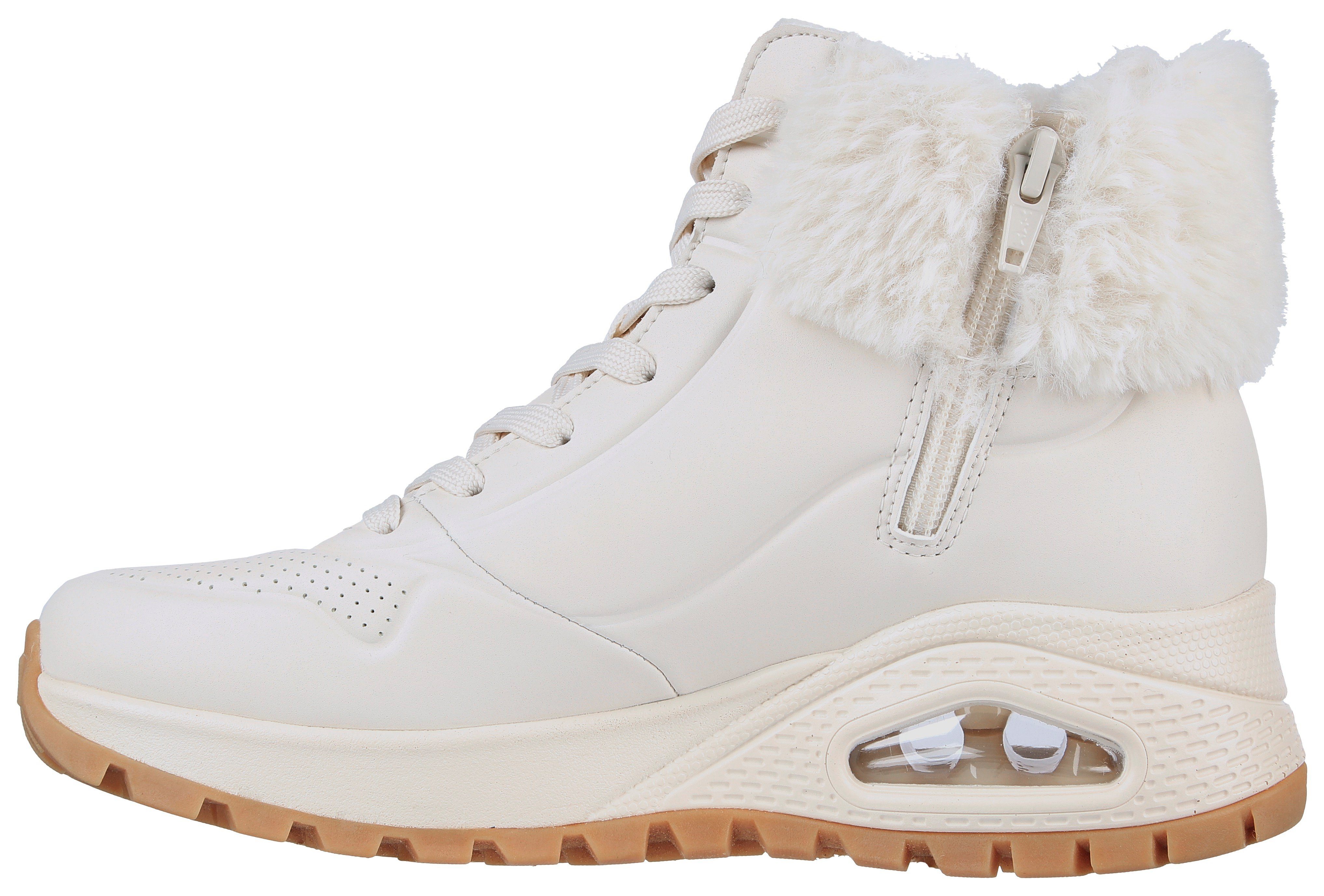 Skechers Veterschoenen UNO RUGGED - FALL AIR Winterlaarzen met Air-Cooled Memory Foam® comfort binnenzool