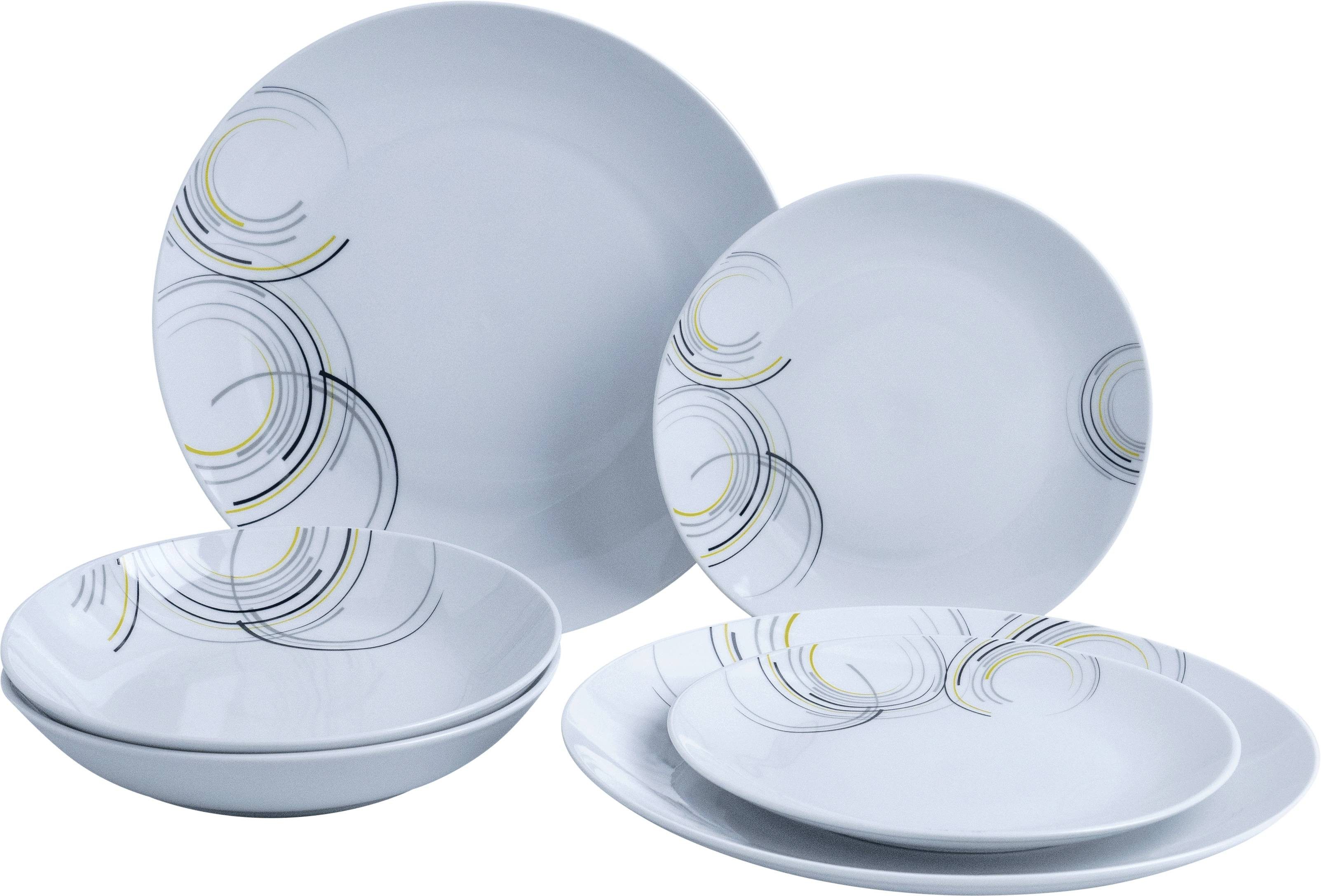 van Well Combi-servies Servies-set Sera, 18-delig (set, 18-delig)
