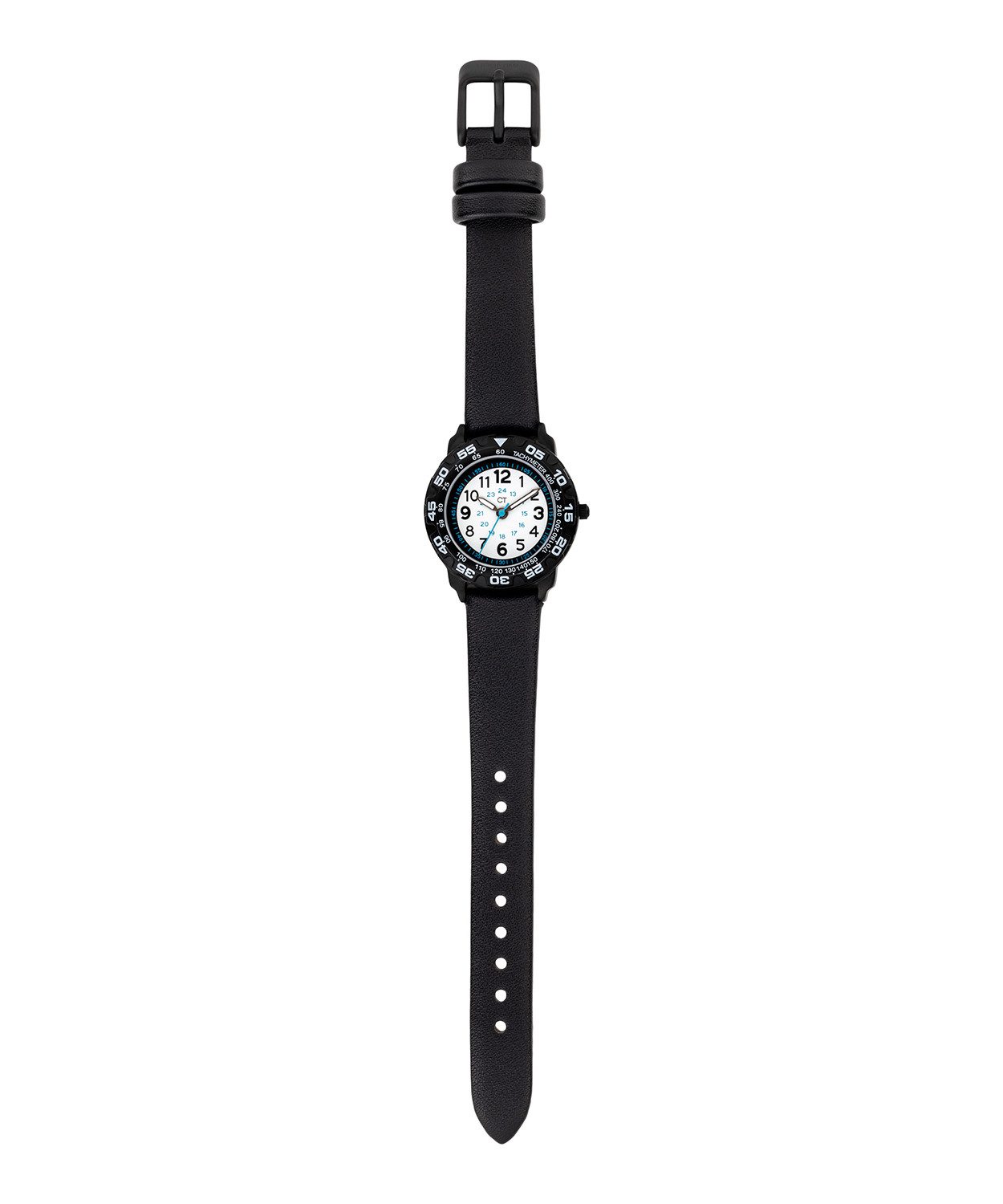 COOL TIME Kwartshorloge The Cool Classic Black Horloge, kinderhorloge, jongen, analoog