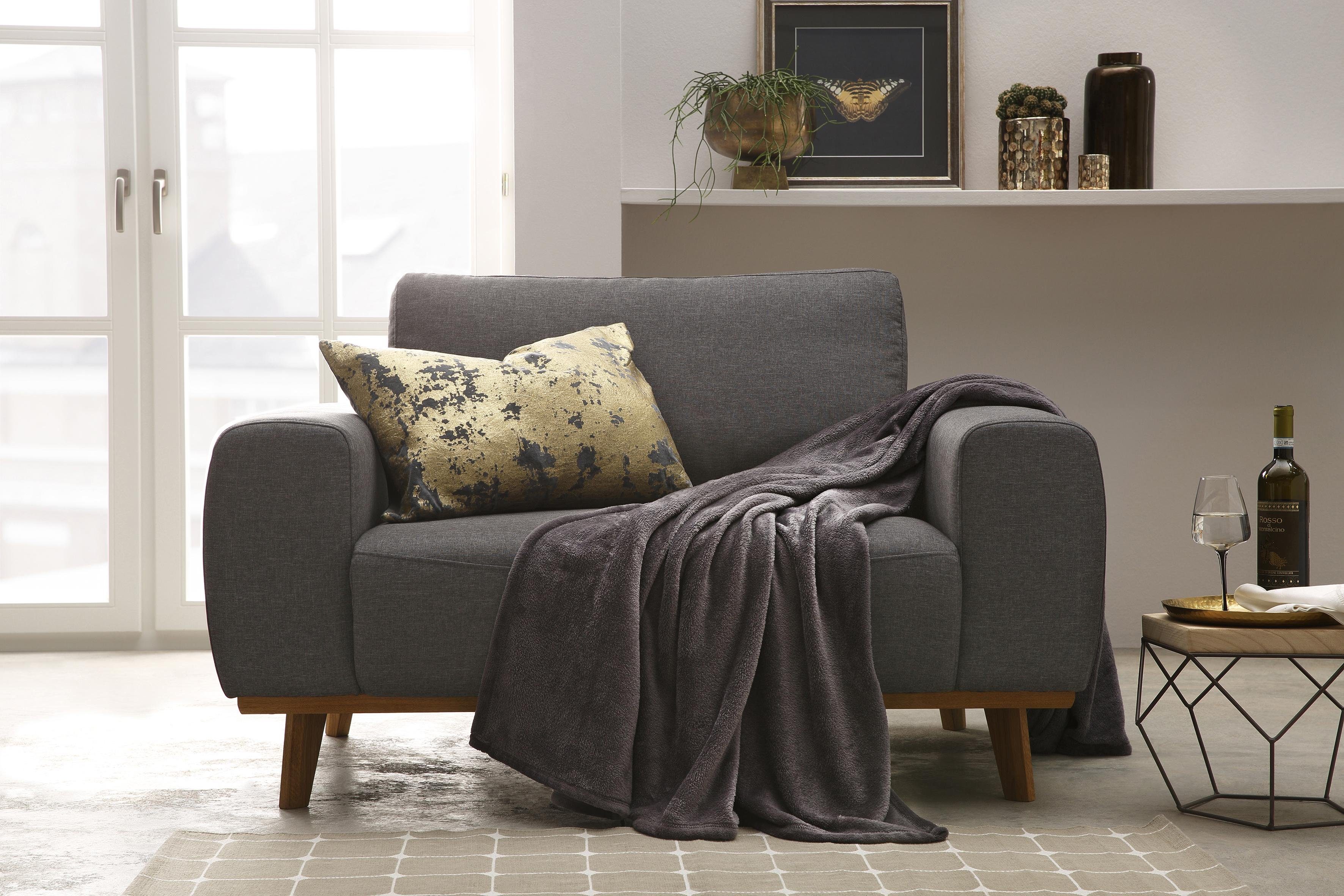 my home Deken Jil van superzachte knuffelfleece, knuffeldeken