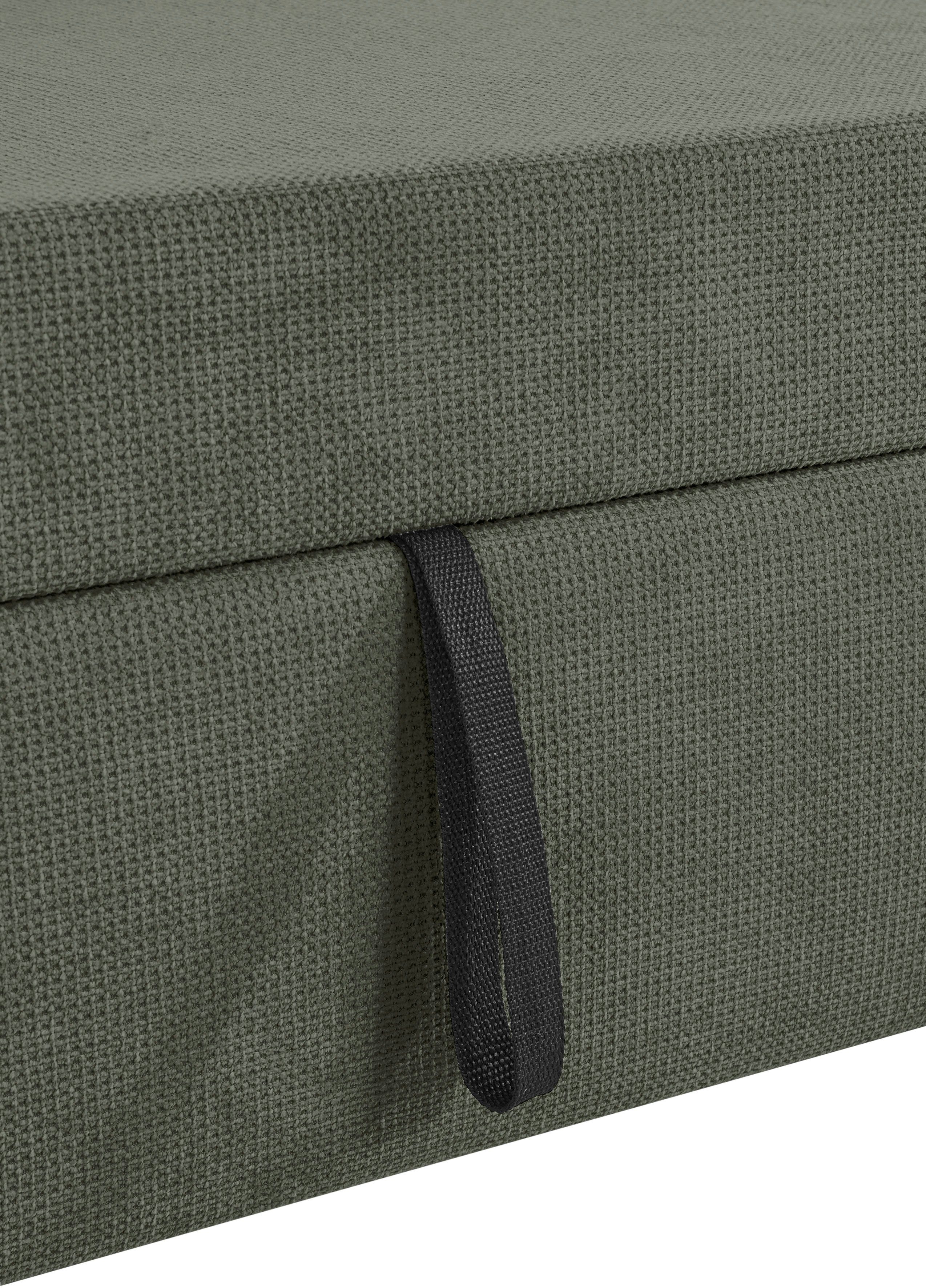 DOMO collection Hoekbank Franzi, tijdloos en elegant, moderne zittingstikking, L-Vorm