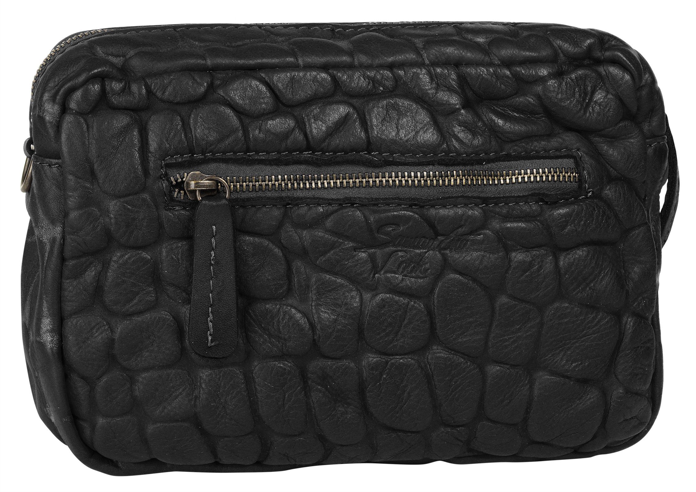 Samantha Look Schoudertas echt leer, made in italy